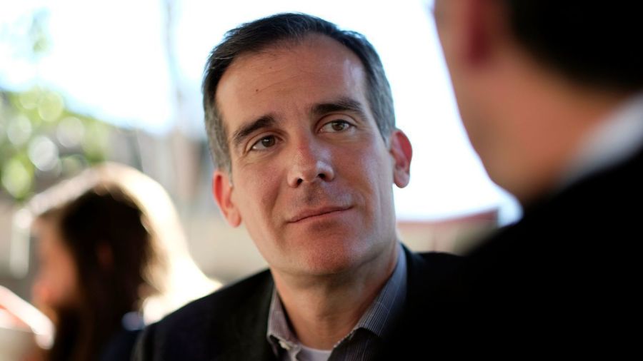 L.A. Mayor Eric Garcetti is shown in an undated photo. (Los Angeles Times)