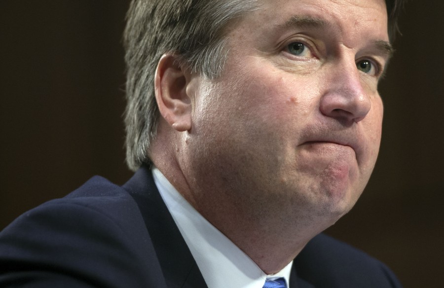 Supreme Court nominee Judge Brett Kavanaugh testifies during the second day of his Senate Judiciary Committee confirmation hearing on Capitol Hill on Sept. 5, 2018. (Credit: Saul Loeb / AFP / Getty Images)