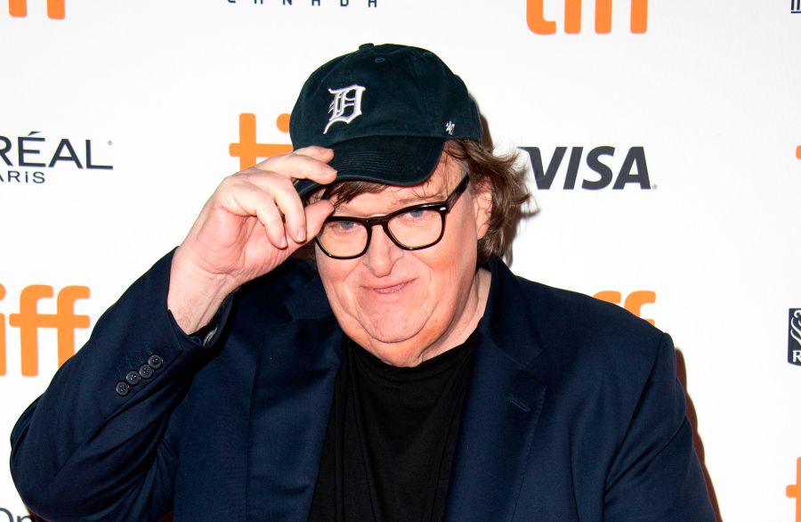 Michael Moore attends the premiere of his documentary "Fahrenheit 11/9" during the Toronto International Film Festival on Sept. 6, 2018 in Toronto, Ontario, Canada. (Credit: VALERIE MACON/AFP/Getty Images)