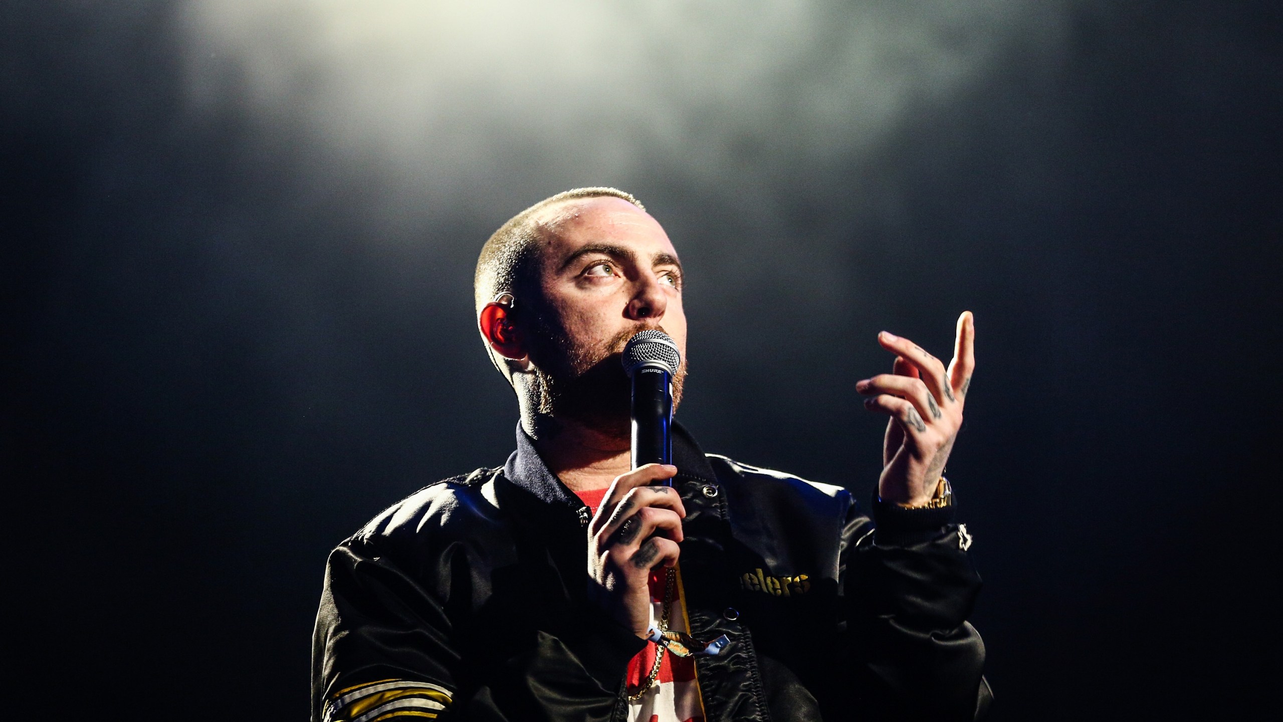 Mac Miller performs during the Camp Flog Gnaw Carnival at Exposition Park on Oct. 28, 2017. (Credit: Rich Fury / Getty Images)