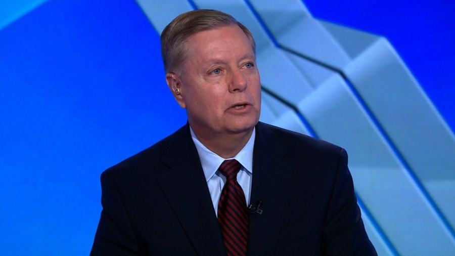 South Carolina GOP Sen. Lindsey Graham appears on CNN’s “State of the Union” on Sept. 2, 2018. (Credit: CNN)