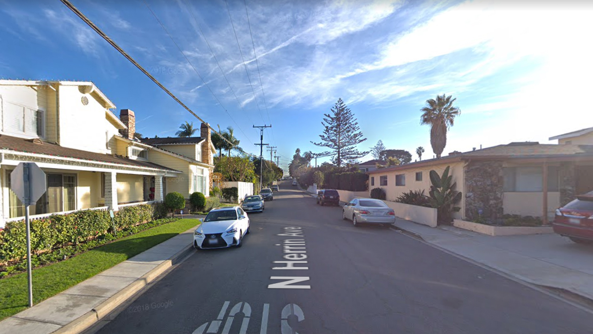 The 600 block of Herrin Avenue is seen in this image from Google Maps.