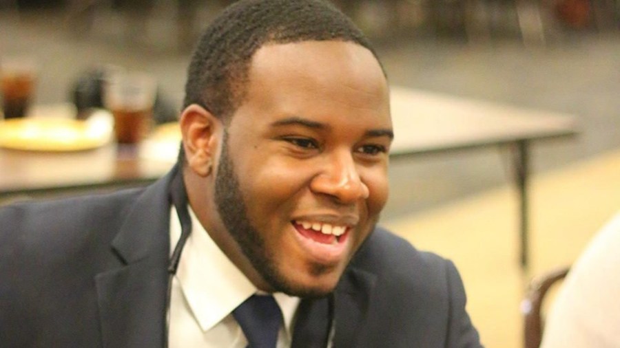 Botham Shem Jean is seen in a photo from his Facebook page that was distributed by CNN.