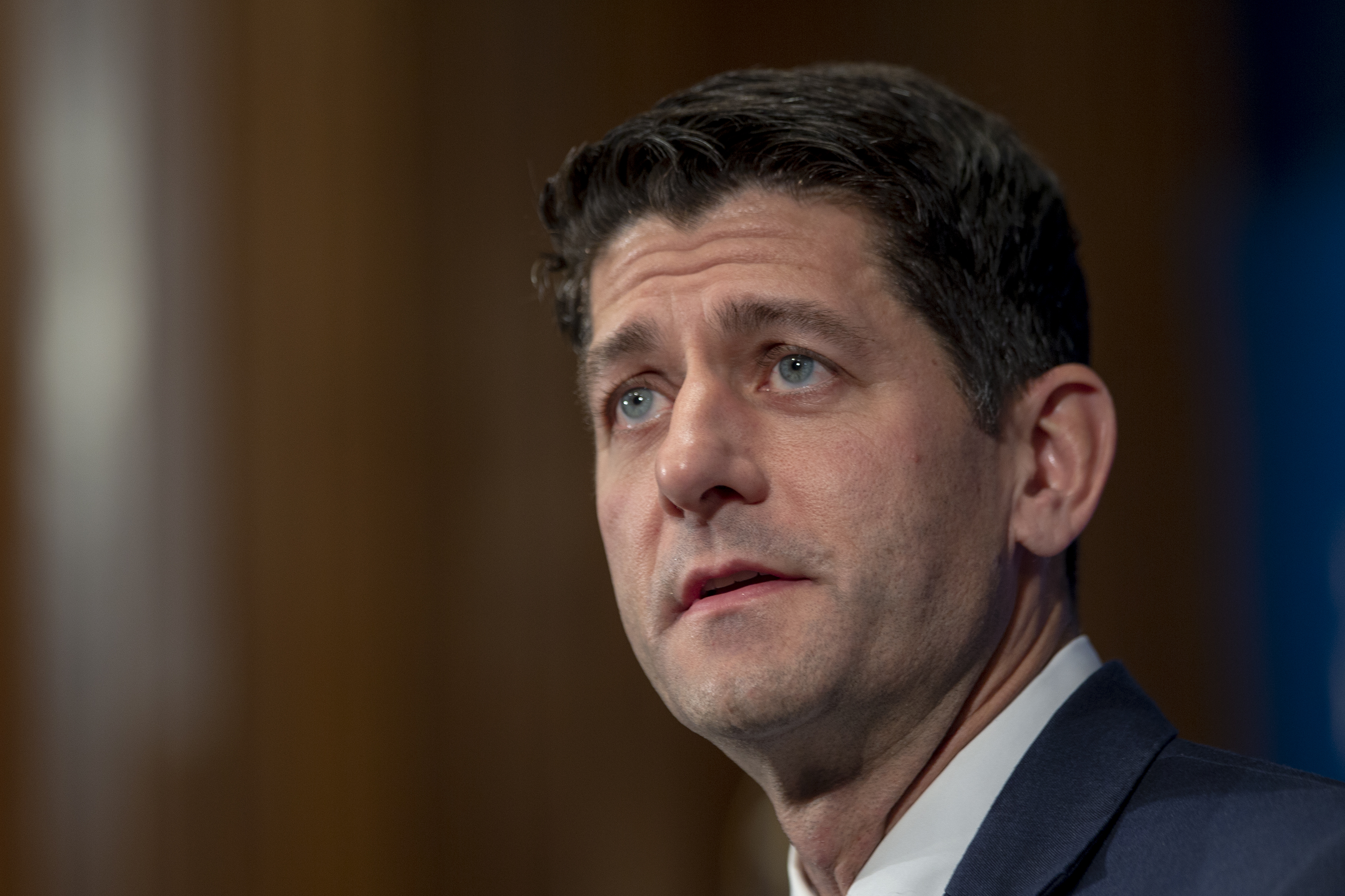 Speaker of the House Paul Ryan (R-WI) speaks at the National Press Club Newsmaker event on October 8, 2018 in Washington, DC. (Credit: Tasos Katopodis/Getty Images)