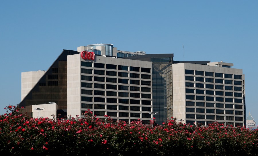 The CNN Center building stands on November 29, 2012 in Atlanta, Georgia. (Credit: Kevin C. Cox/Getty Images)