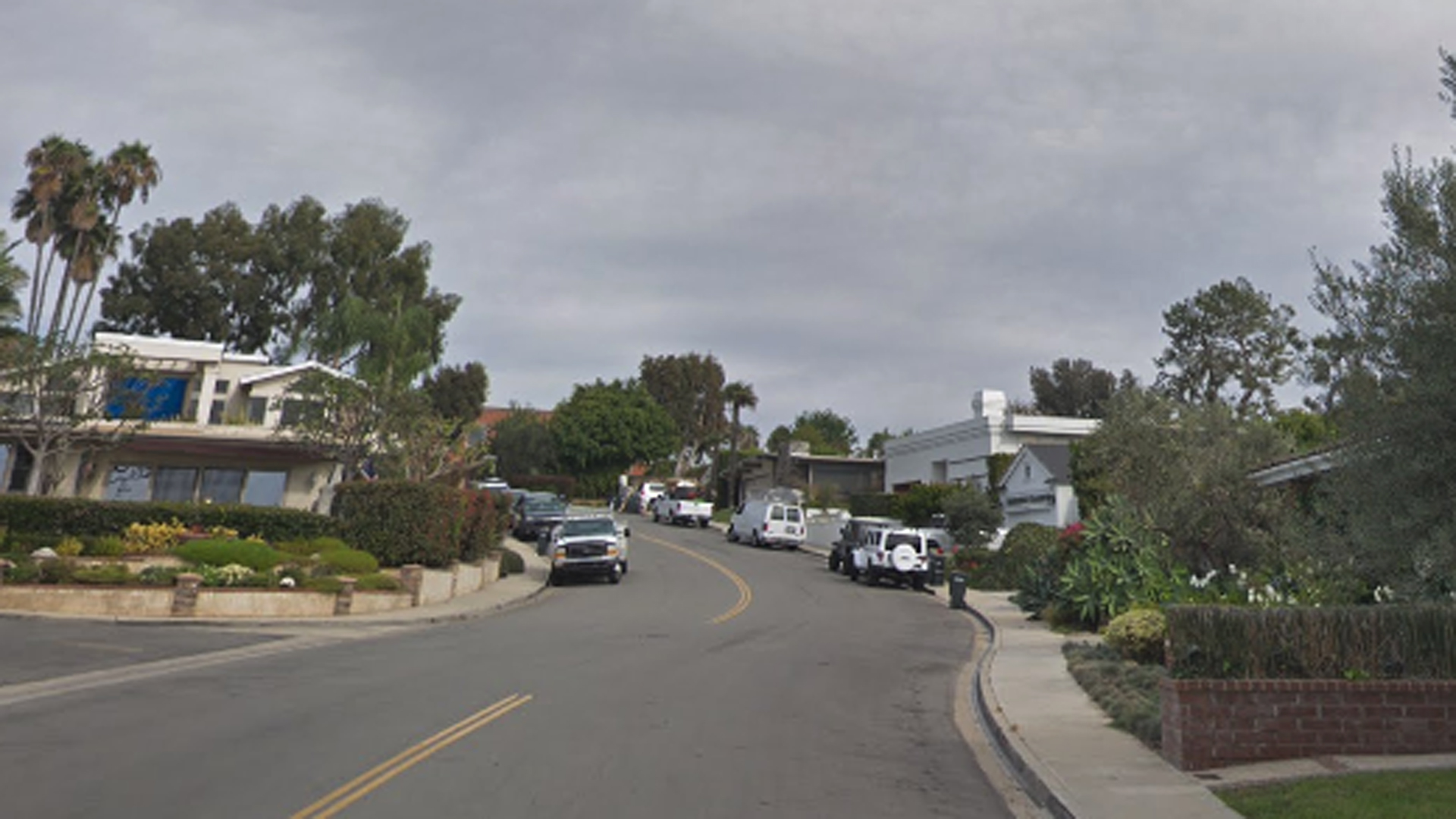 The 700 block of Malabar Drive in the Corona del Mar neighborhood of Newport Beach is seen in a Google Maps Street View image from November 2017.