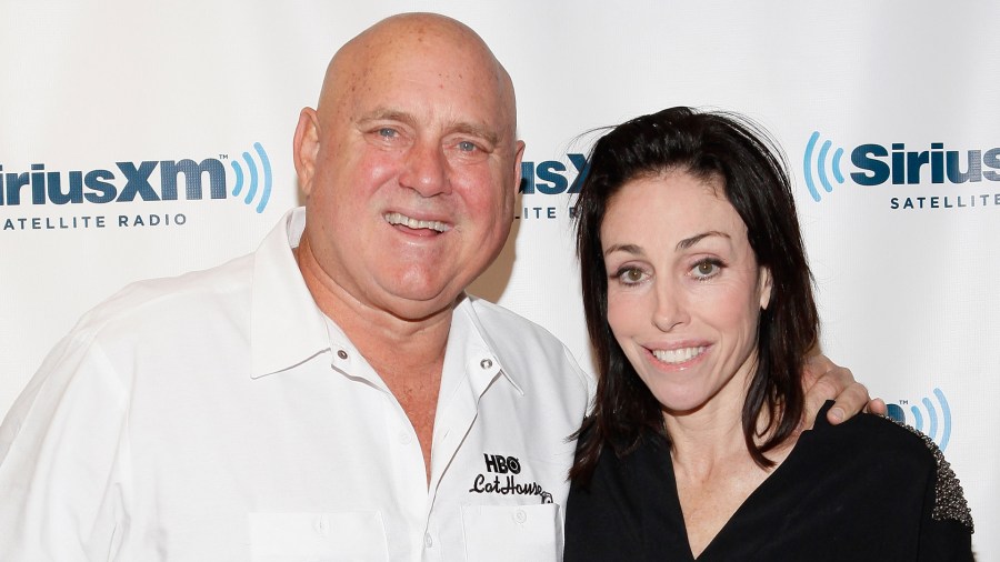 Bunny Ranch founder Dennis Hof and Heidi Fleiss visit SiriusXM Studio on Nov. 16, 2011 in New York City. (Cindy Ord/Getty Images)