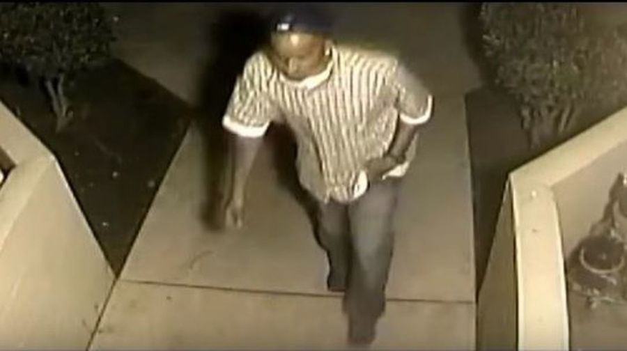 Melvin Earl Farmer Jr. is seen in a still from surveillance video released Feb. 9, 2017, by the Long Beach Police Department.