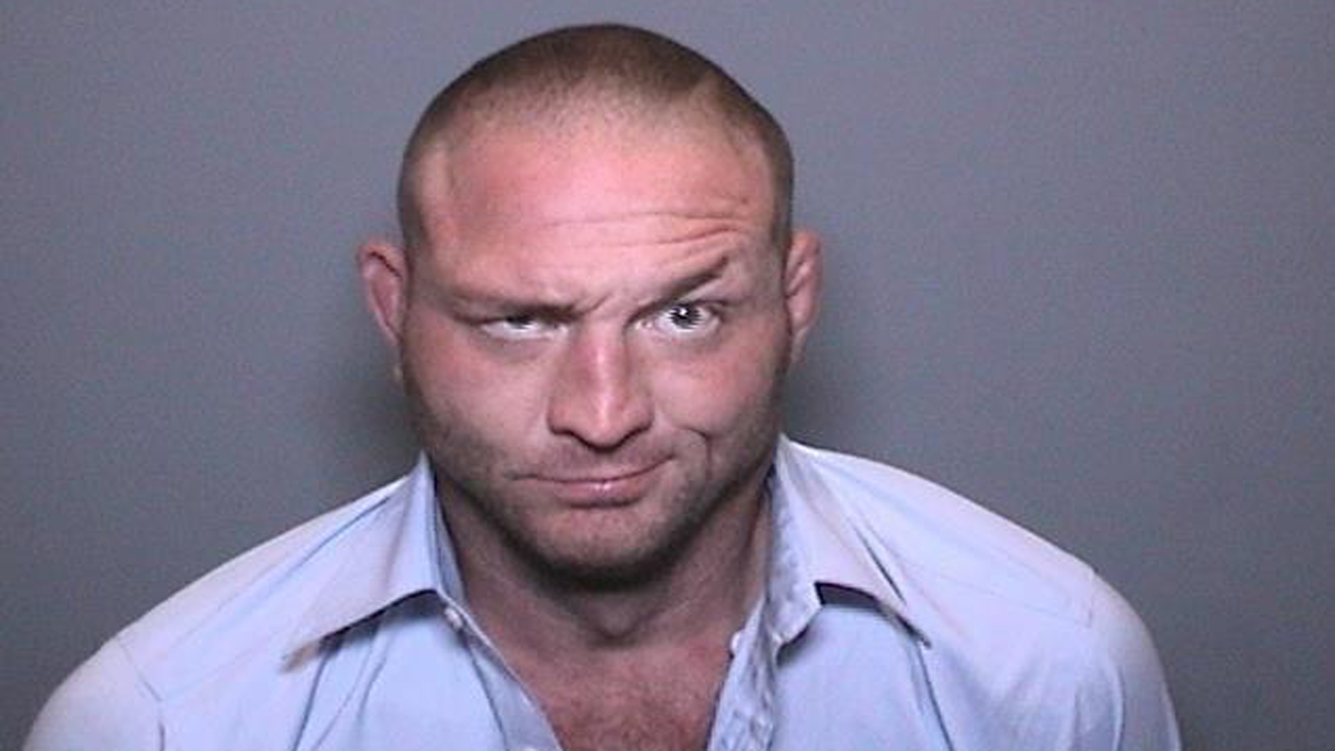 The Orange County District Attorney's Office released this booking photo of Jason Miller on Oct. 26, 2018.