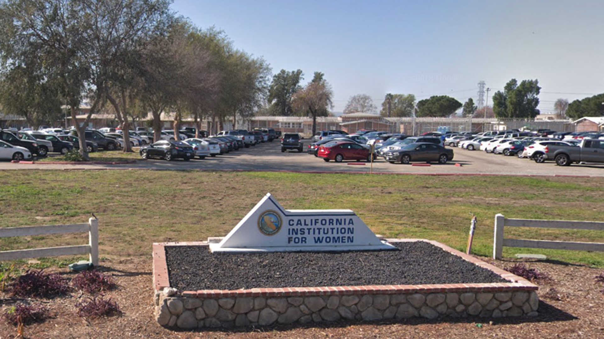 The California Institution for Women in Chino is seen in a Google Maps image.