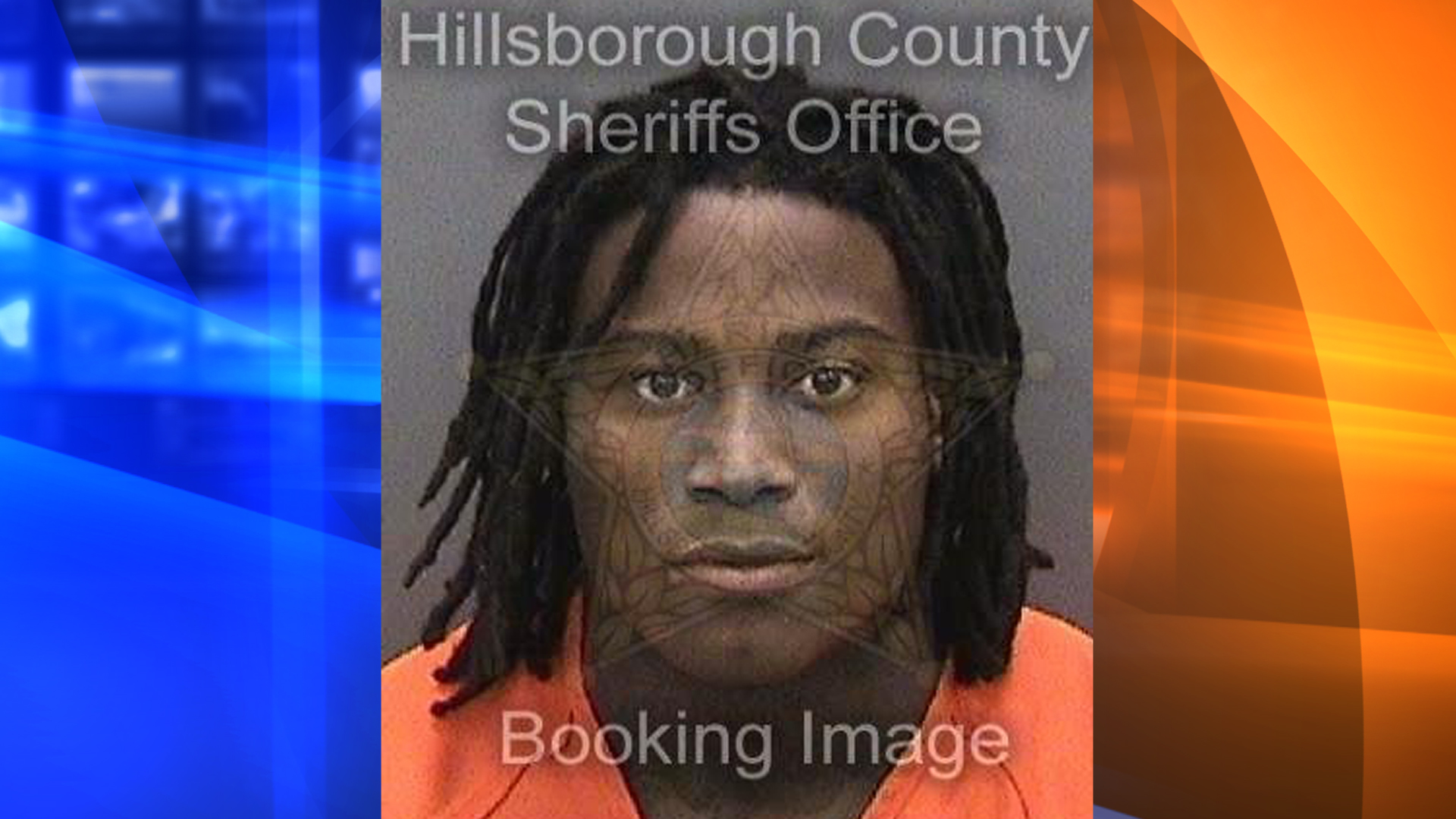 Reuben Foster, linebacker for the San Francisco 49ers arrested on suspicion of domestic violence, is seen in this photo released by the Hillsborough County Sheriff's Office. (Credit: CNN)