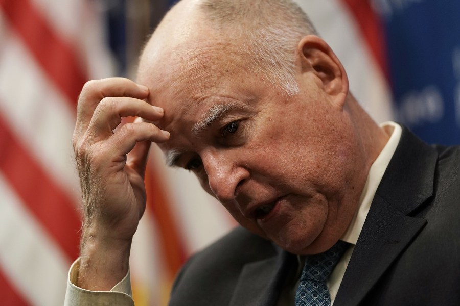 Gov. Jerry Brown speaks during an event at the National Press Club in Washington, DC, April 17, 2018. (Credit: Alex Wong / Getty Images)