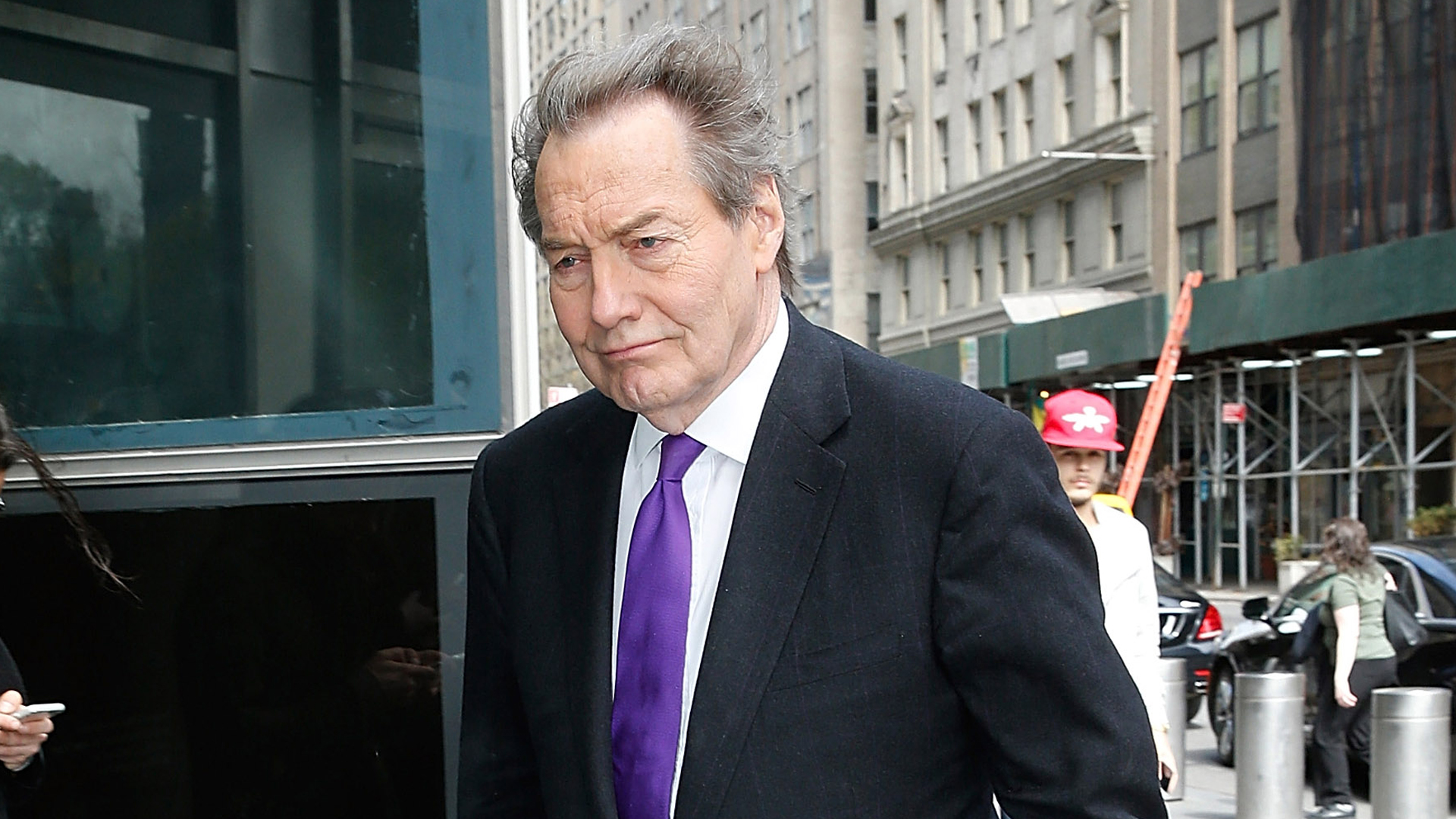 CBS correspondent Charlie Rose attends Bob Simon Public Memorial at Times Center on April 30, 2015, in New York City. (Credit: Lamparski/Getty Images)