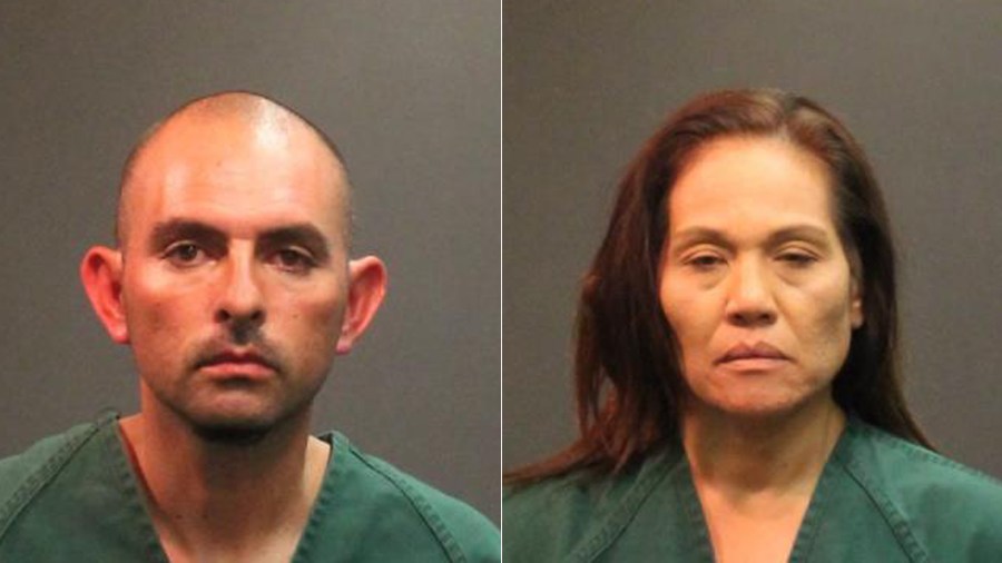 Jose Jimenez, 39, and Renee Paredes, 49 are shown in this photo released by the Santa Ana Police Department on Dec. 21, 2018.