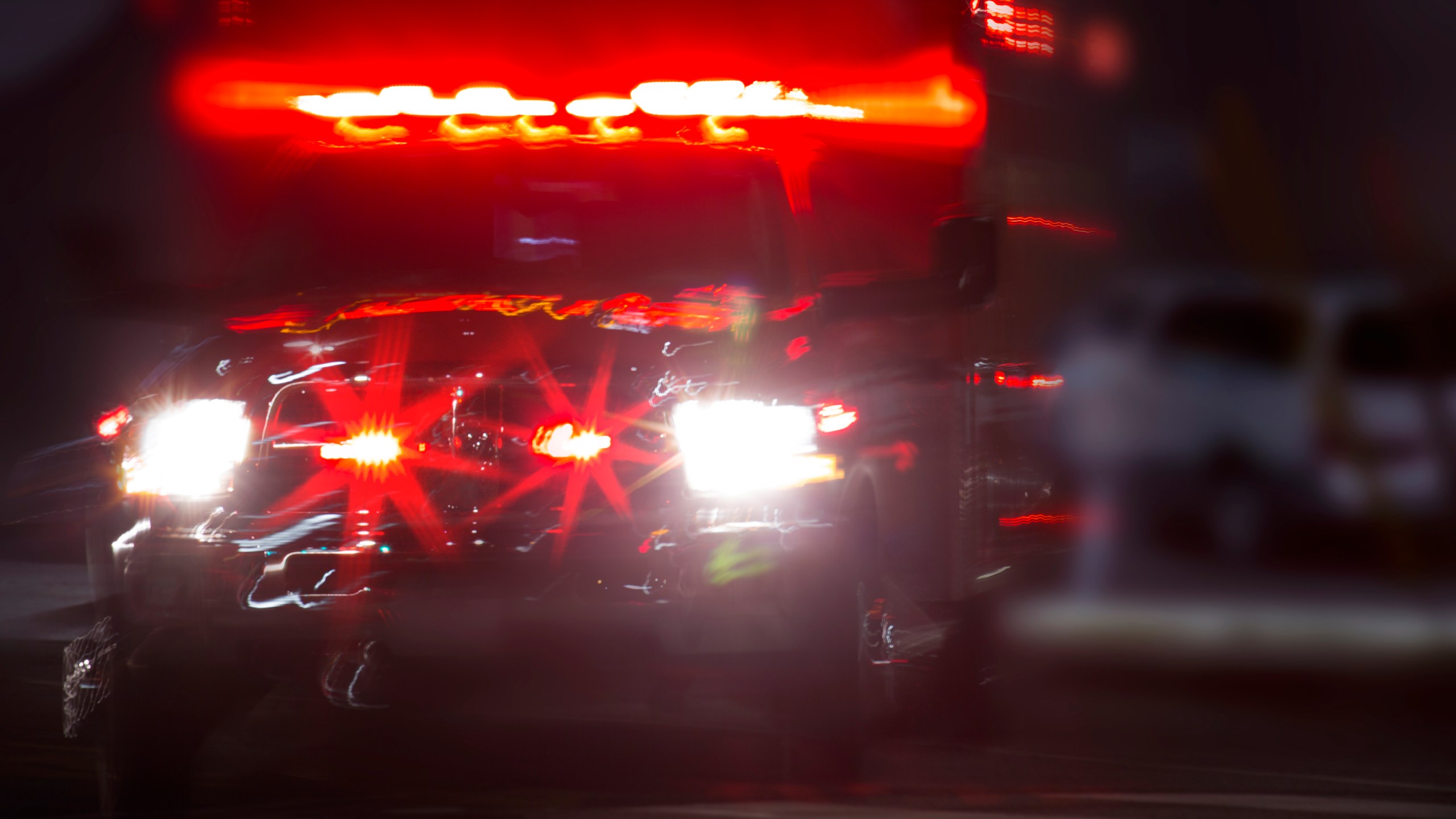 An ambulance rushes to the scene of an accident in a file image (Credit: iStock / Getty Images Plus)