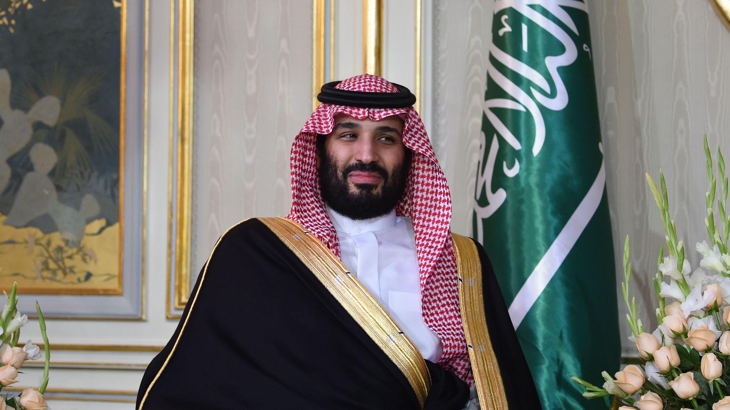 Saudi Arabia's Crown Prince Mohammed bin Salman is pictured at a meeting in Tunis on Nov. 27, 2018. (Credit: Fethi Belaid/AFP/Getty Images)