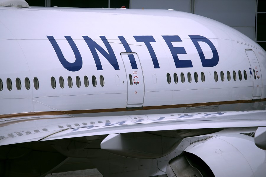 United Airlines planes sit on the tarmac at San Francisco International Airport on April 18, 2018. (Credit: Justin Sullivan/Getty Images)