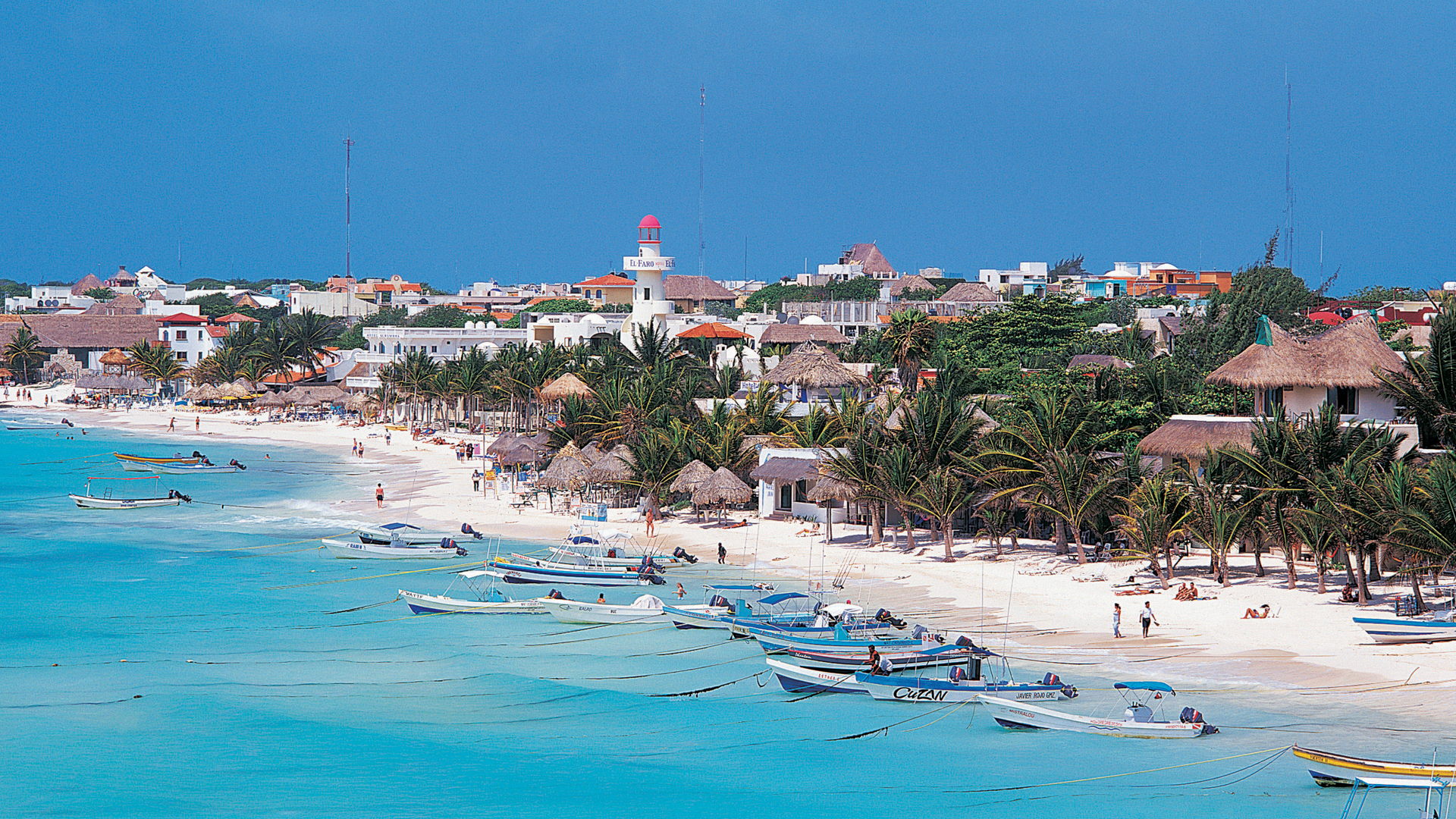 A coastal stretch of Mexico's Caribbean coast resort city of Playa del Carmen is seen in a file photo. (Credit: iStock / Getty Images Plus)