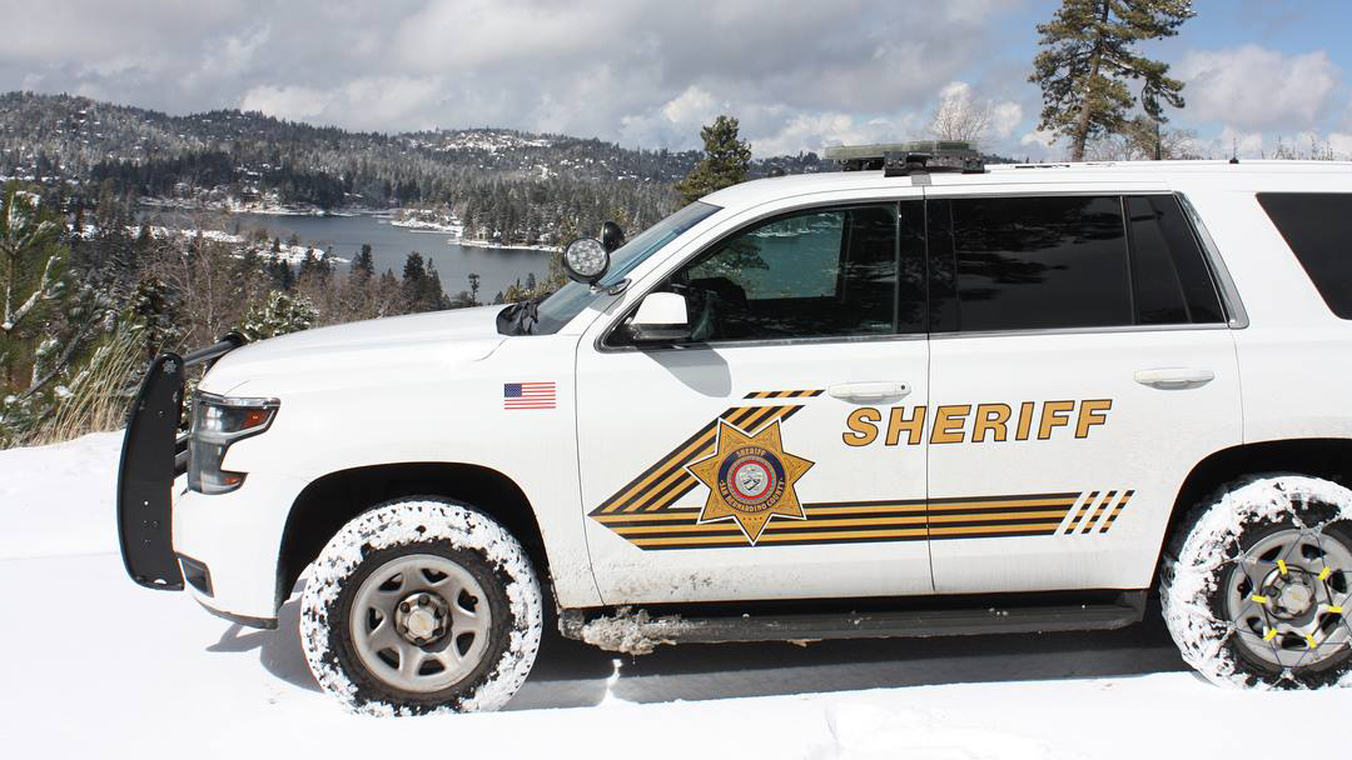 A San Bernardino County Sheriff's Department vehicle is seen in a file photo from the agency.