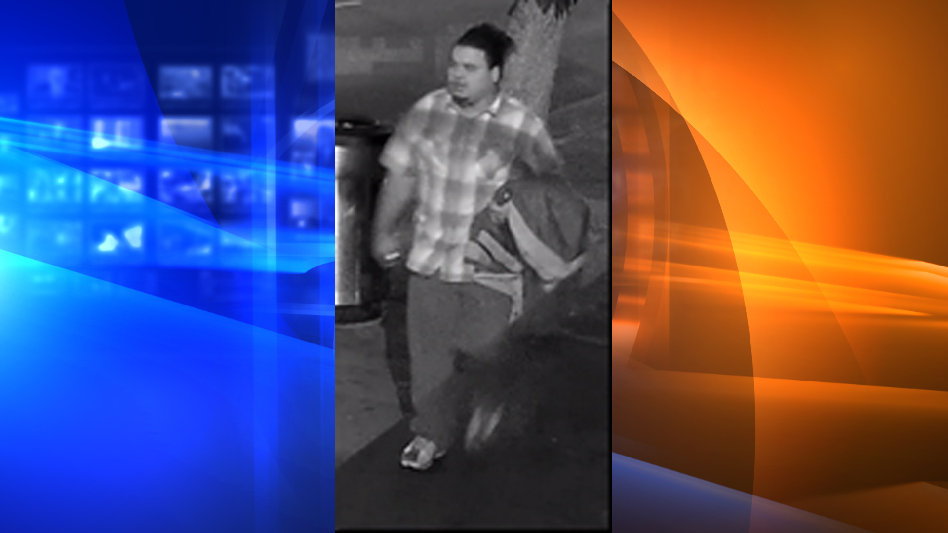 Detectives are seeking the man pictured in this surveillance photo in connection with a fatal stabbing in South Los Angeles on Dec. 26, 2018. (Credit: Los Angeles Police Department)