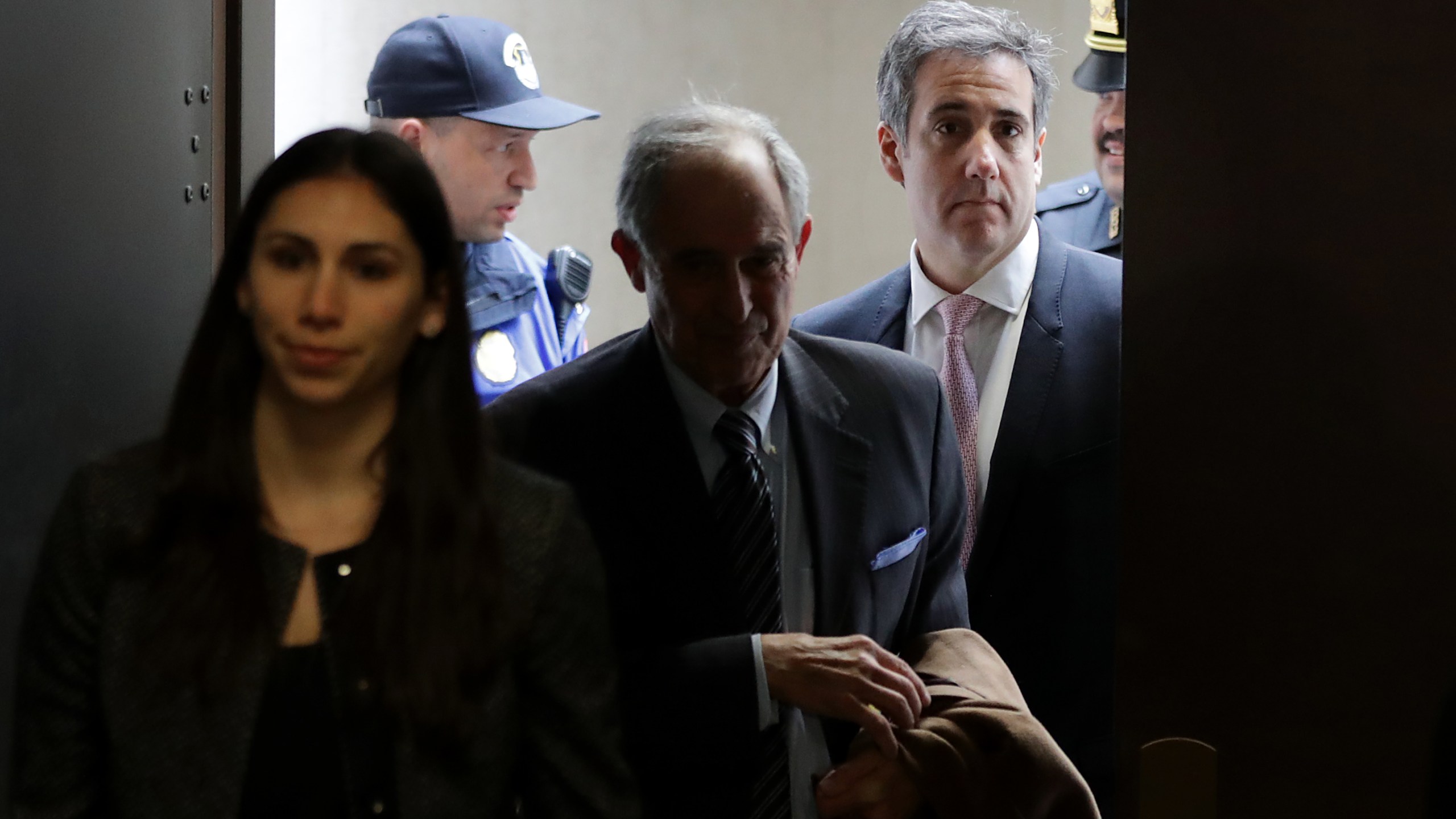 Michael Cohen, former attorney and fixer for Donald Trump, arrives at the Hart Senate Office Building before testifying to the Senate Intelligence Committee on Capitol Hill on Feb. 26, 2019 in Washington, D.C. (Credit: Chip Somodevilla/Getty Images)