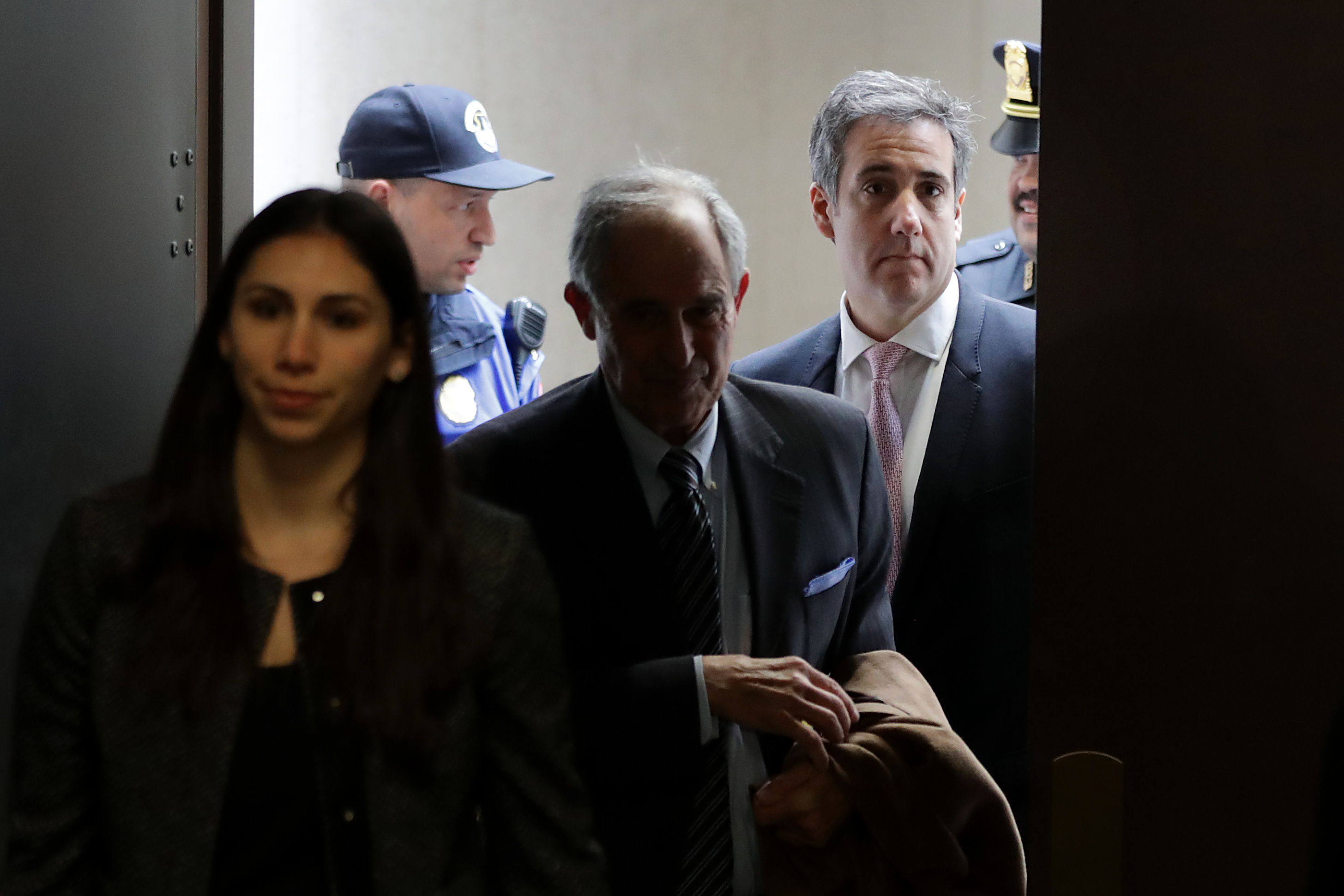 Michael Cohen, former attorney and fixer for Donald Trump, arrives at the Hart Senate Office Building before testifying to the Senate Intelligence Committee on Capitol Hill on Feb. 26, 2019 in Washington, D.C. (Credit: Chip Somodevilla/Getty Images)