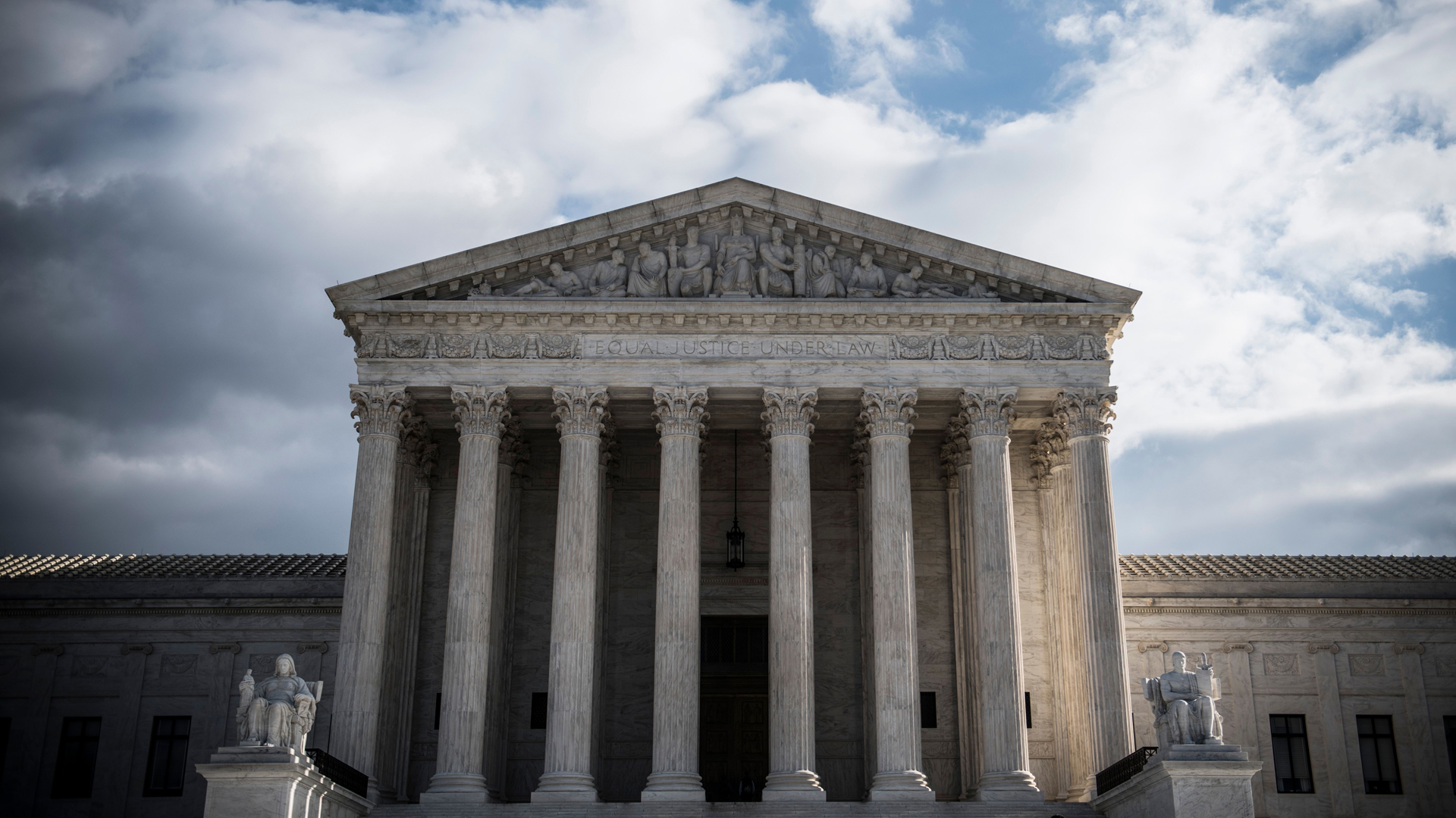 The Supreme Court Building is seen on Dec. 24, 2018 in Washington DC. (Credit: BARADAT/AFP/Getty Images)