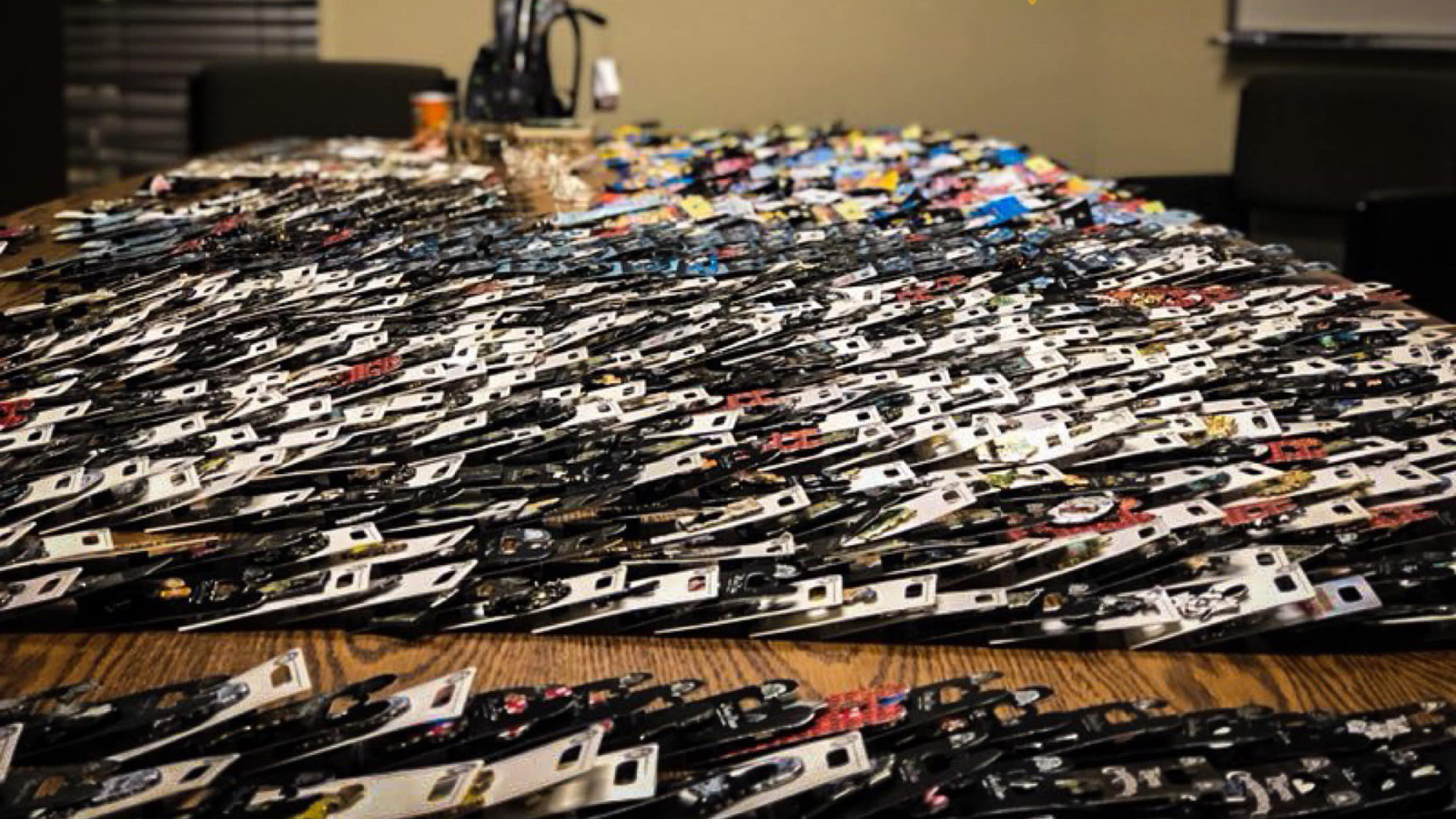 CHP officers recovered more than $10,000 worth of merchandise allegedly stolen from Disneyland after pulling a man over for a traffic violation in Rosamond on March 8, 2019. (Credit: CHP)