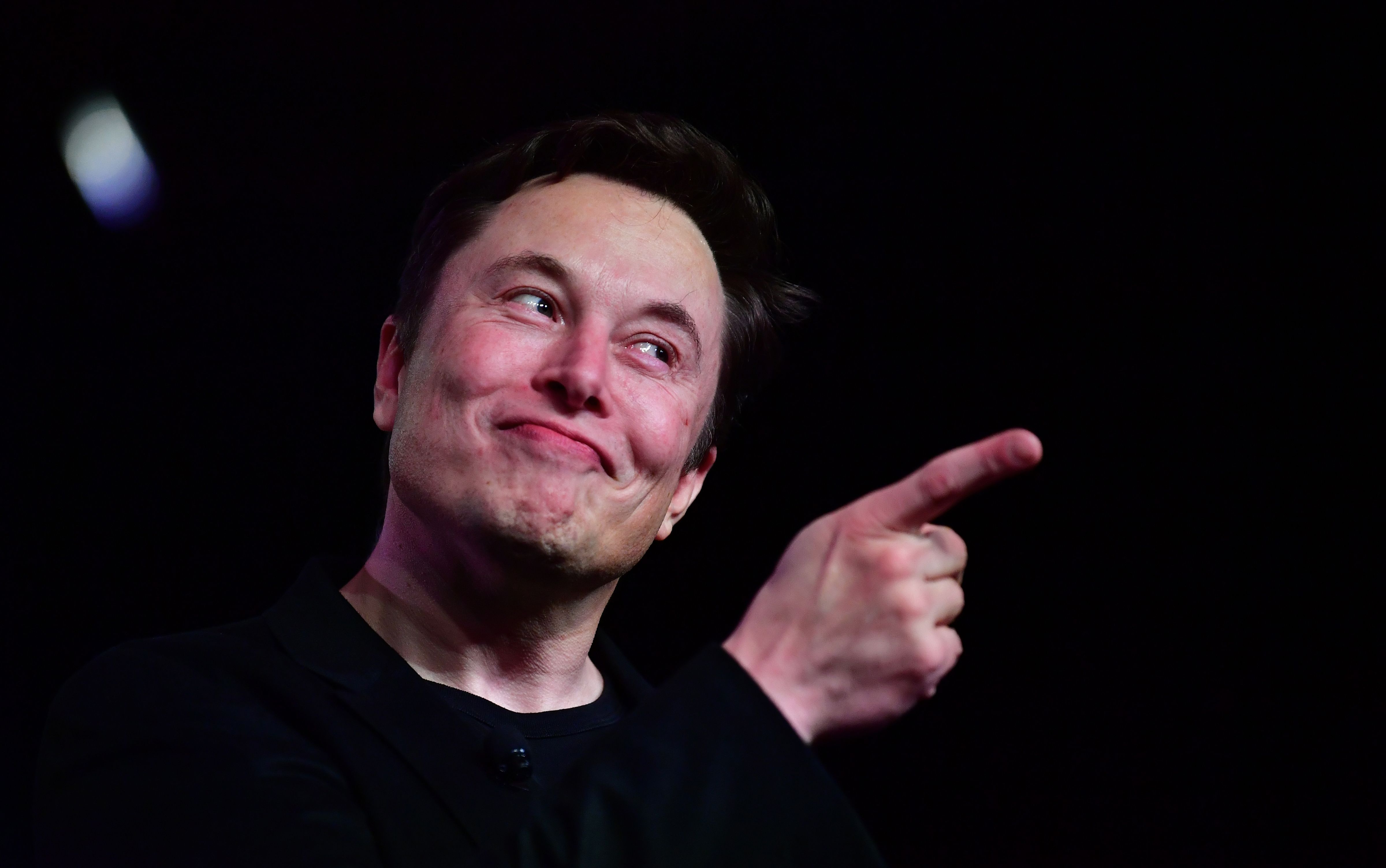 Tesla CEO Elon Musk speaks during the unveiling of the new Tesla Model Y in Hawthorne on March 14, 2019. (Credit: Frederic J. Brown / AFP / Getty Images)