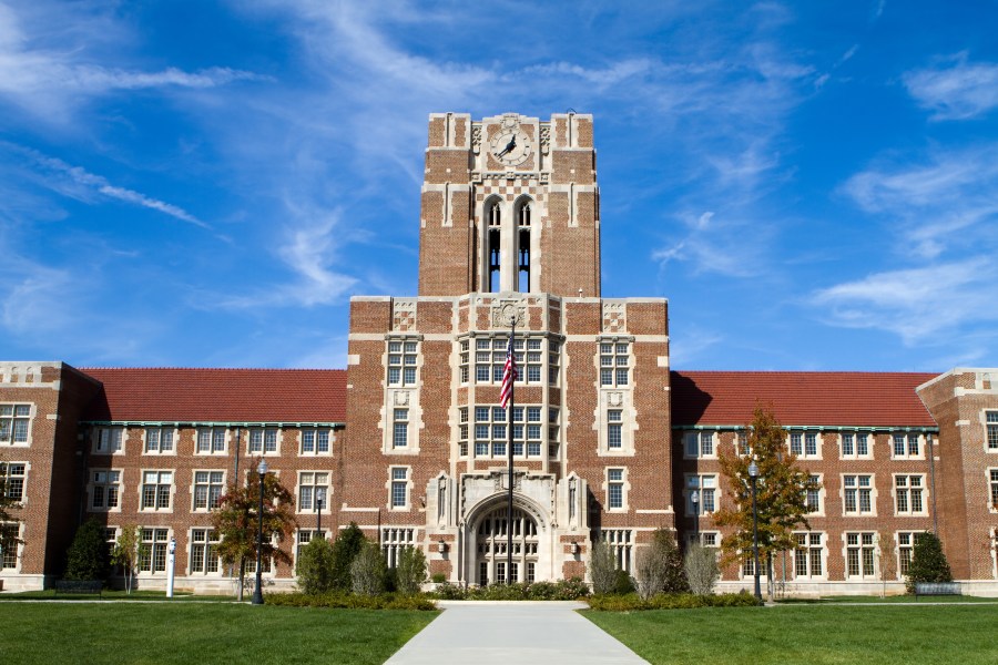 A building on the University of Tennessee campus in Knoxville is seen in this undated photo. (Credit: iStock / Getty Images Plus)