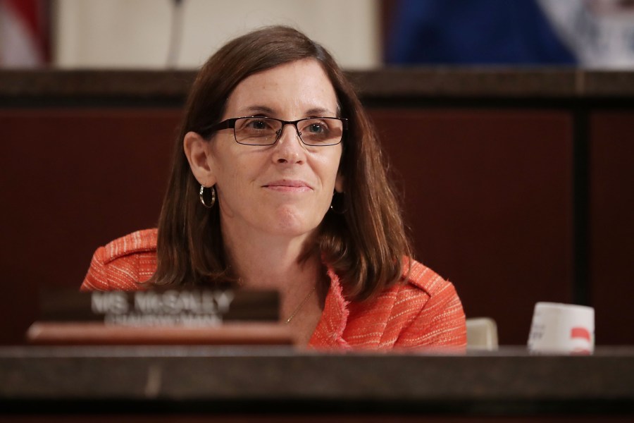 House Homeland Security Committee's Border and Maritime Security Subcommittee Chair Martha McSally (R-AZ) conducts a hearing at the U.S. Capitol May 23, 2017, in Washington, D.C. (Credit: Chip Somodevilla/Getty Images)