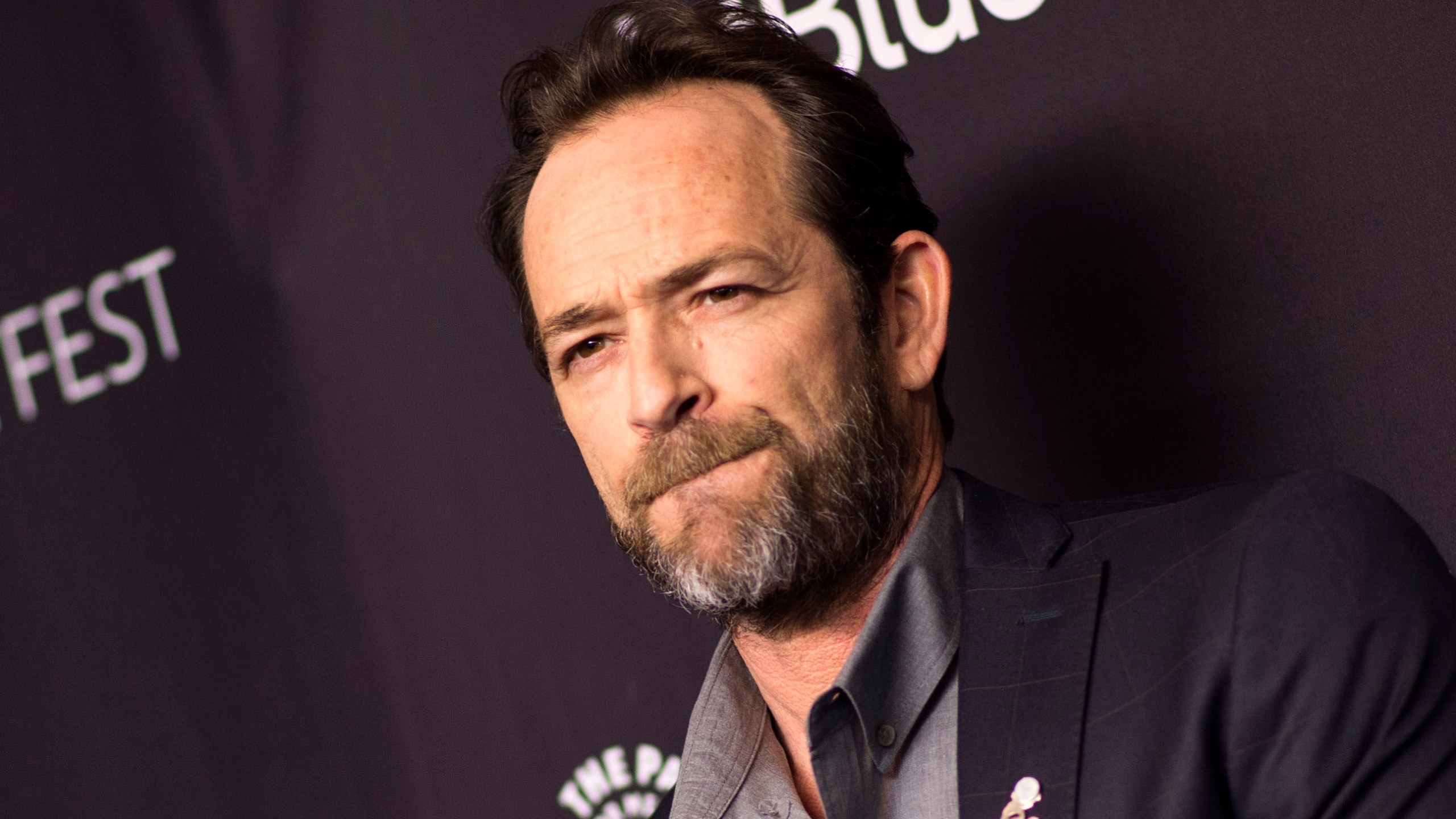 Actor Luke Perry attends The 2018 PaleyFest screening of 'Riverdale' at the Dolby Theater on March 25, 2018, in Hollywood, California. (Credit: VALERIE MACON/AFP/Getty Images)