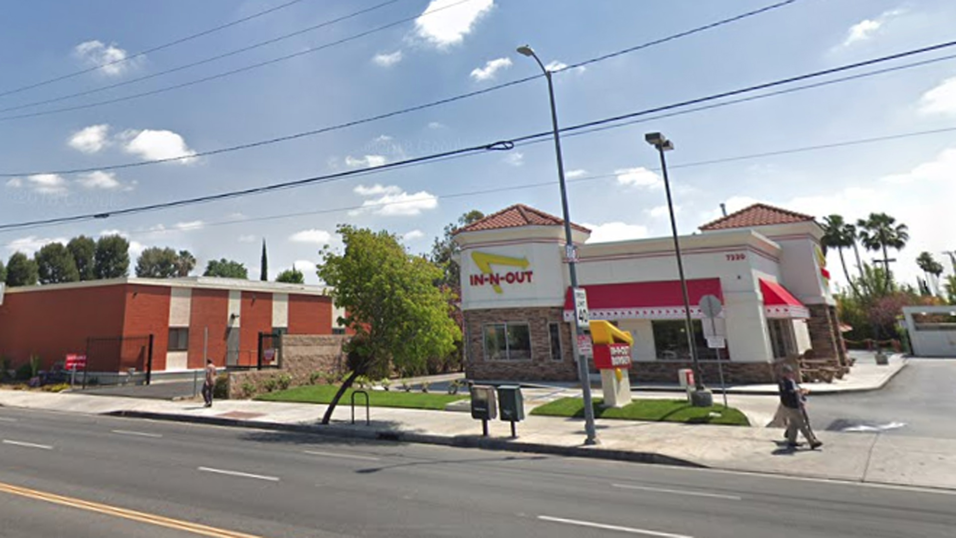 An In-N-Out restaurant in Lake Balboa is seen in this undated image from Google Maps.