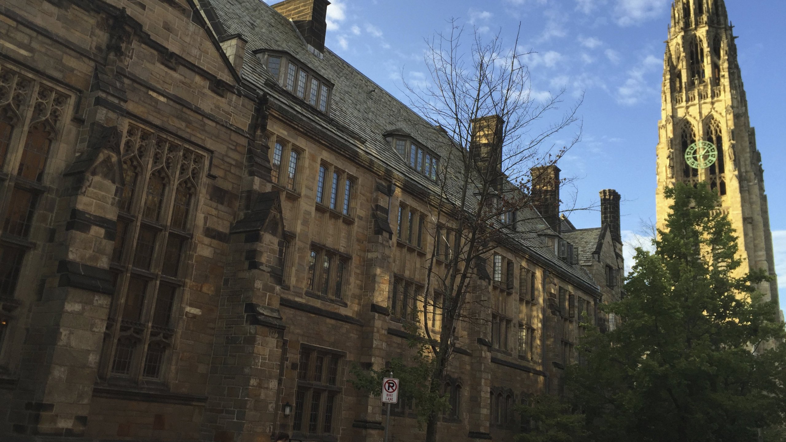 The Yale University campus is shown in this undated photo. (Beth Harpaz/Associated Press)