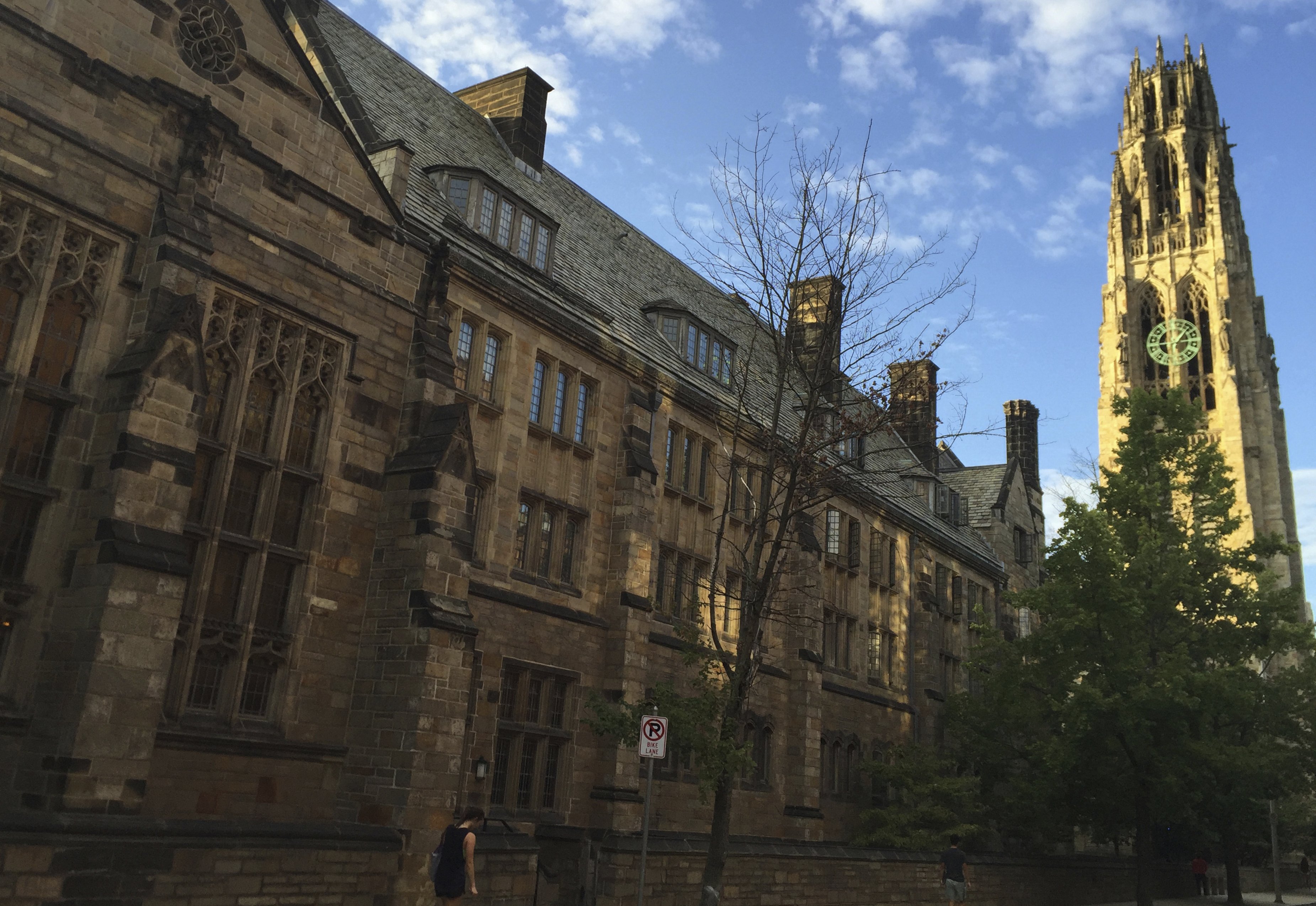 The Yale University campus is shown in this undated photo. (Beth Harpaz/Associated Press)