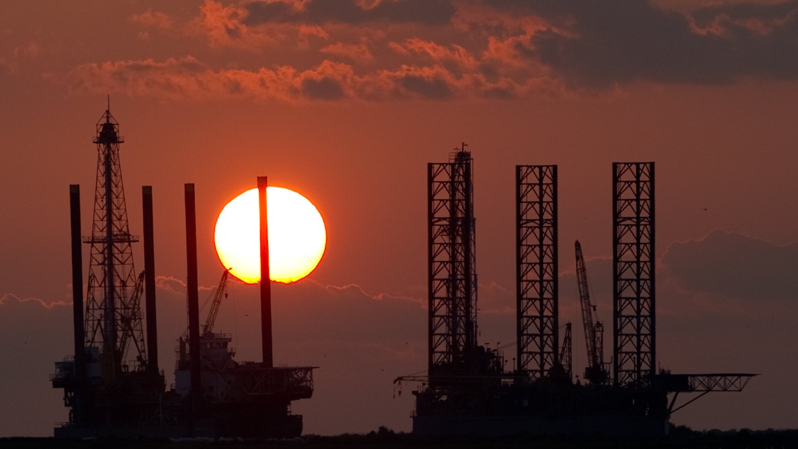 Oil drilling is seen in Alaska in an undated photo. (Credit: CNN)