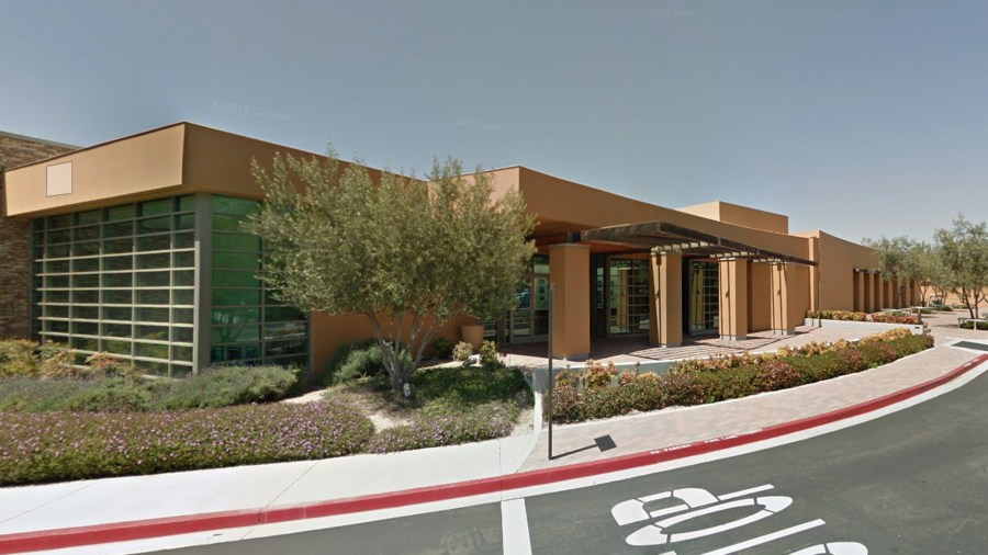 The Sage Hill School in Newport Beach is seen in a Google Maps Street View image from April 2015.