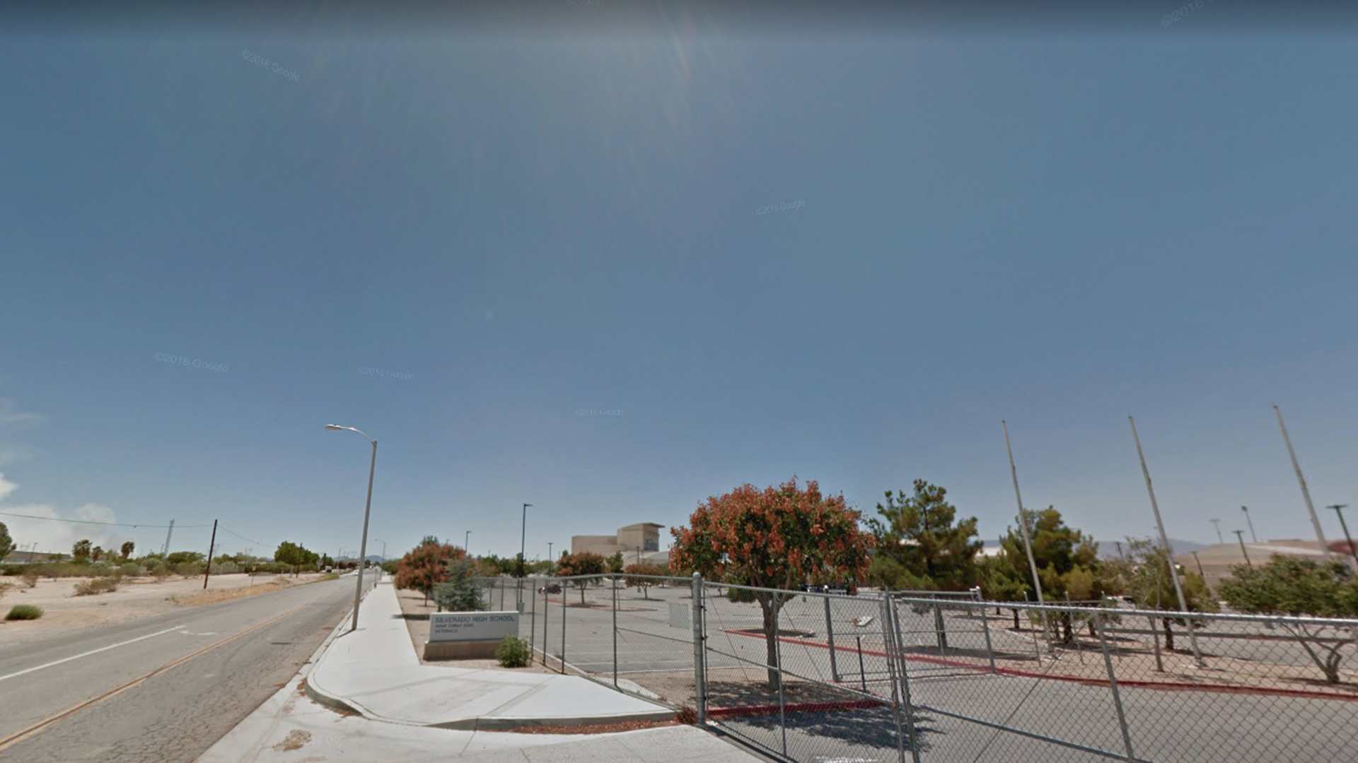 Silverado High School in Victorville is seen in this undated image from Google Maps.