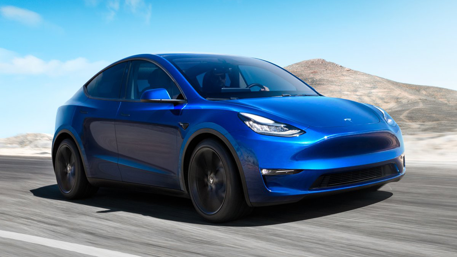 An image of Tesla's new Model Y, released on March 14, 2019. (Credit: Tesla)