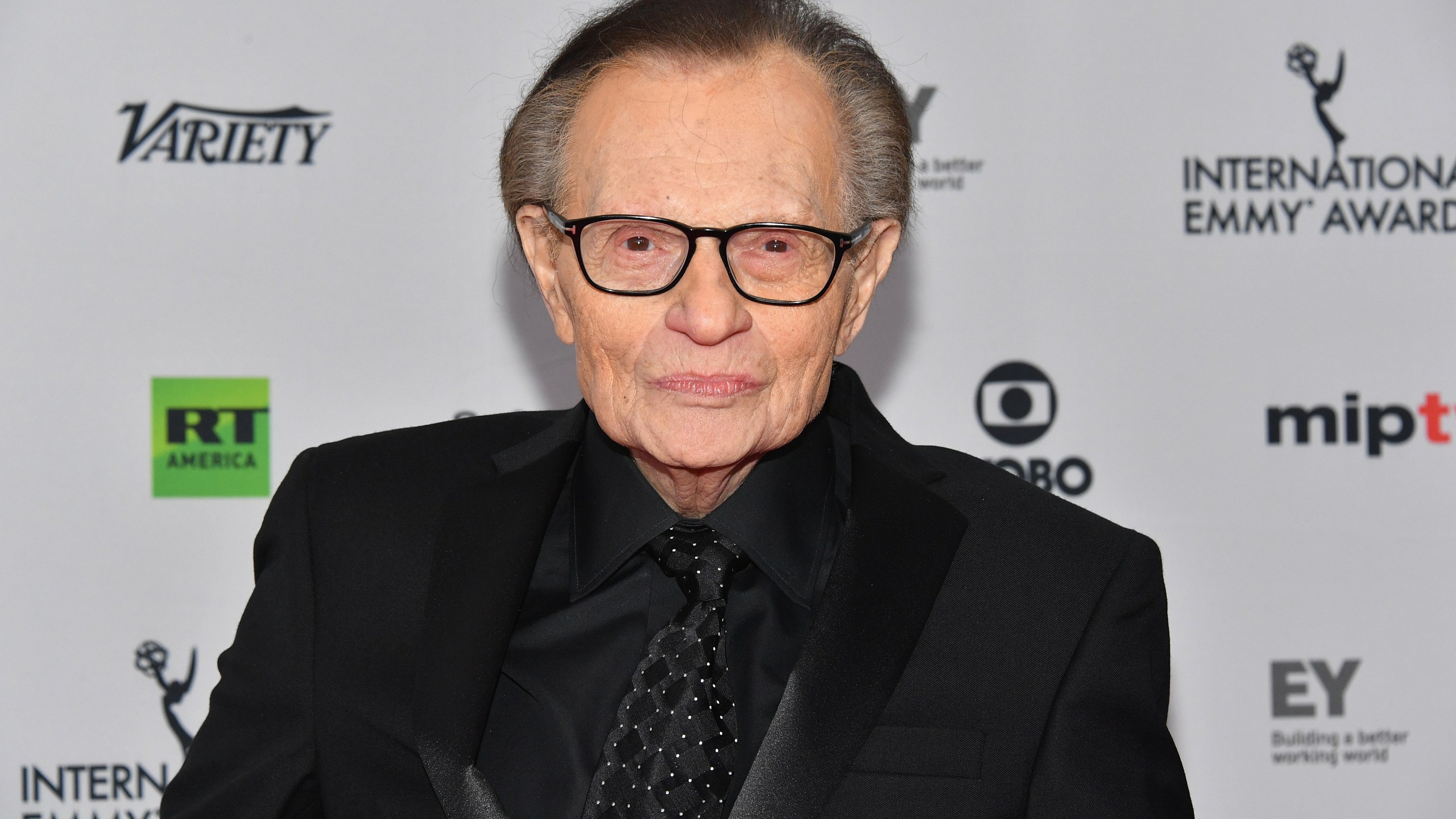 Larry King attends the 45th International Emmy Awards at the New York Hilton on Nov. 20, 2017, in New York City. (Dia Dipasupil/Getty Images)