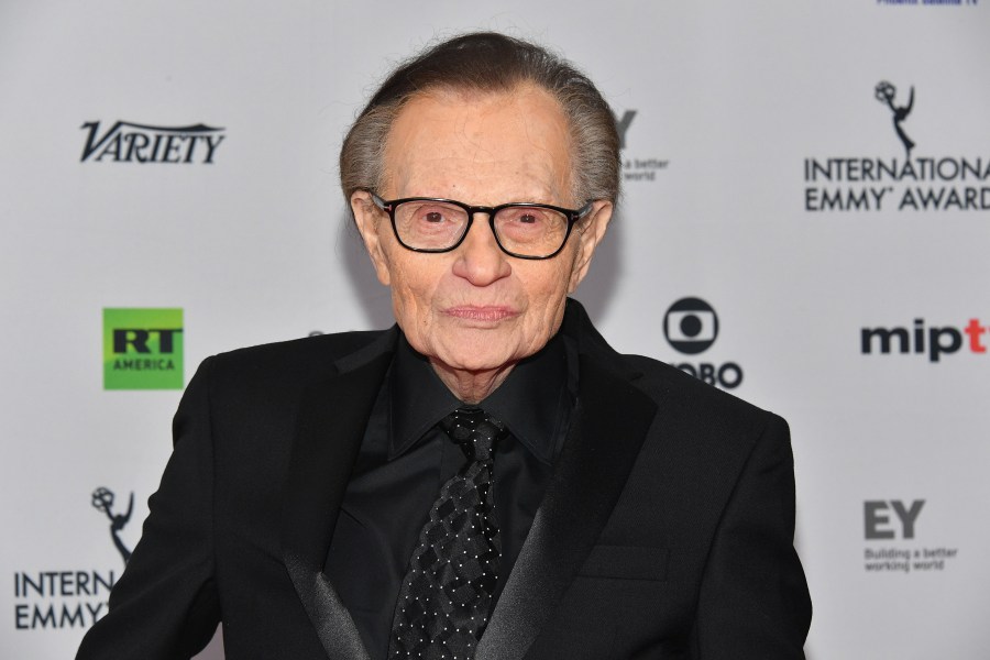 Larry King attends the 45th International Emmy Awards at the New York Hilton on Nov. 20, 2017, in New York City. (Dia Dipasupil/Getty Images)