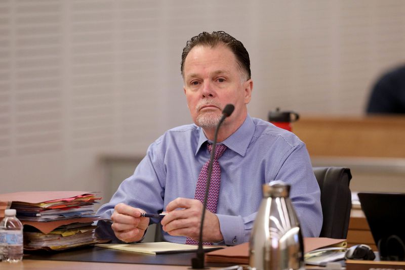 Charles Merritt appears in court in San Bernardino in an undated image. (Credit: Gary Coronado / Los Angeles Times)