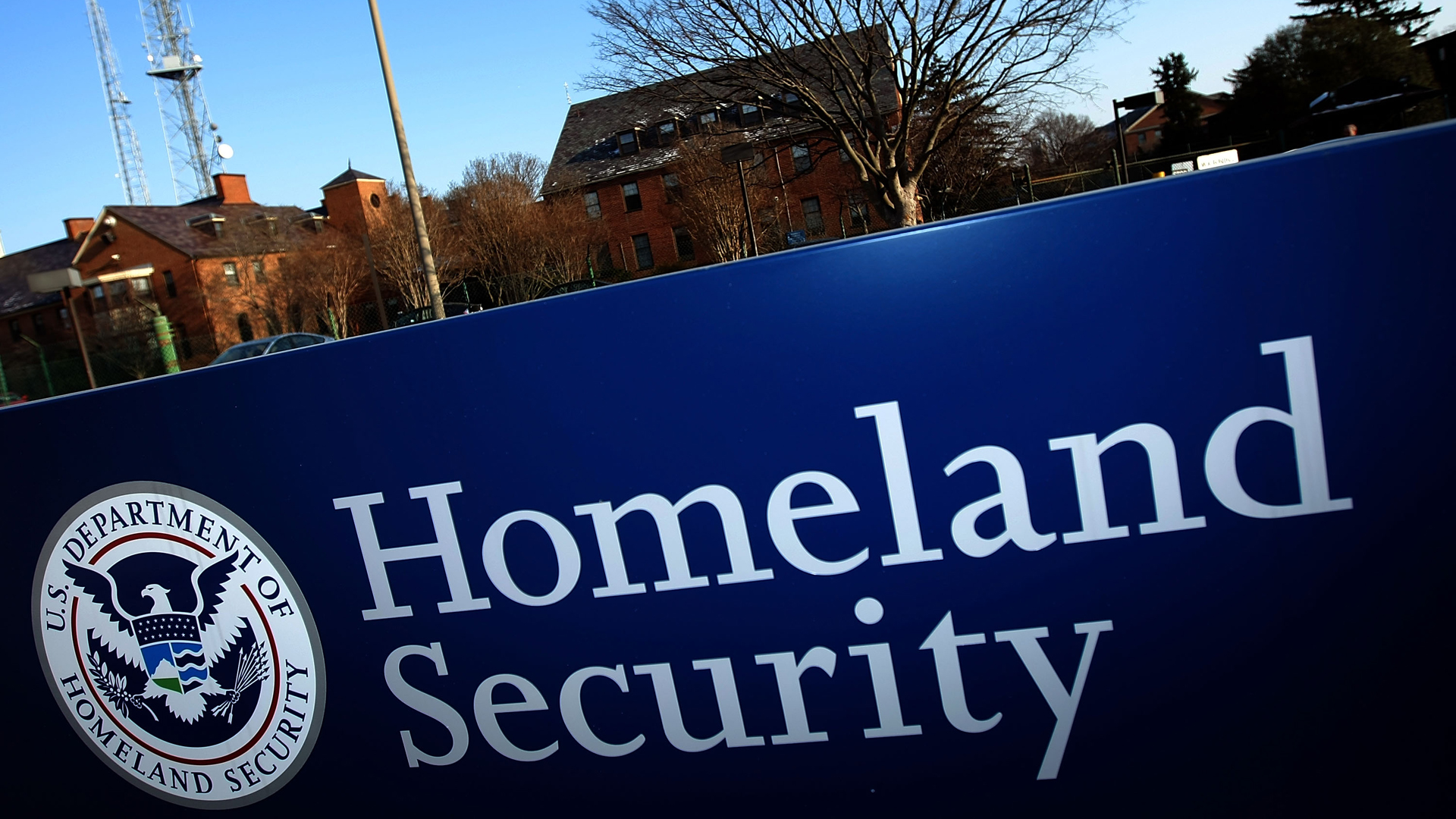 The Department of Homeland Security main office is shown Jan. 8, 2010, in Washington, DC. (Credit: Win McNamee/Getty Images)