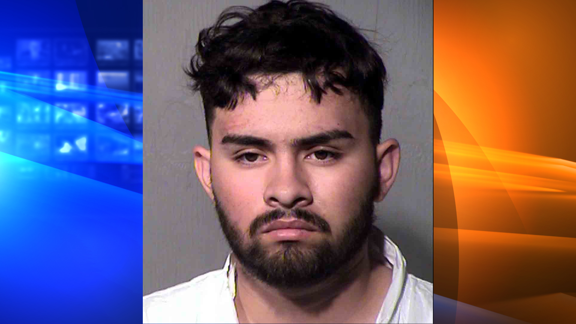 Herman Gutierrez Fuentes is seen in a booking photo released by the Maricopa County Sheriff's Office.