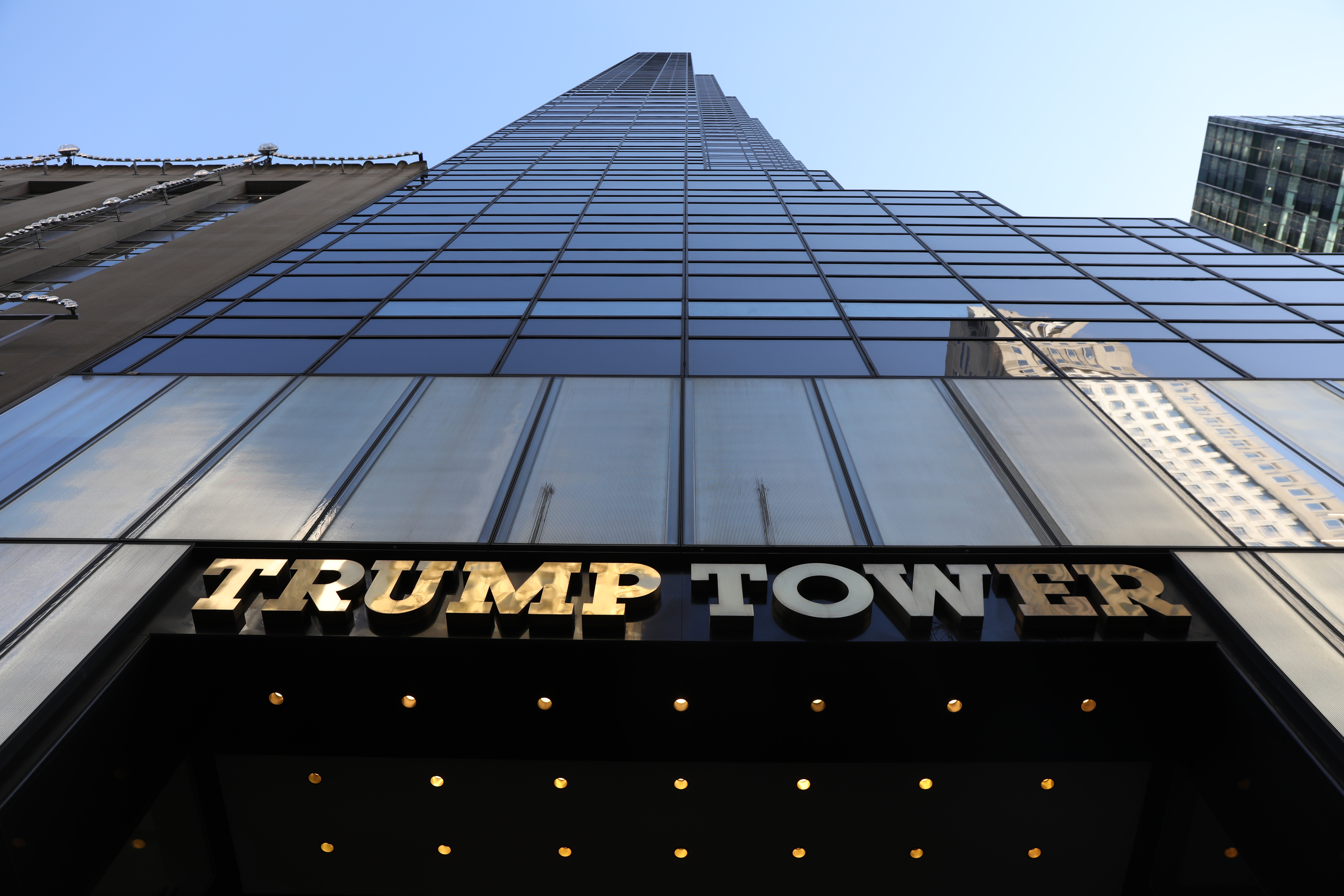 Trump Tower stands in midtown Manhattan on Dec. 10, 2018 in New York City. (Credit: Spencer Platt/Getty Images)