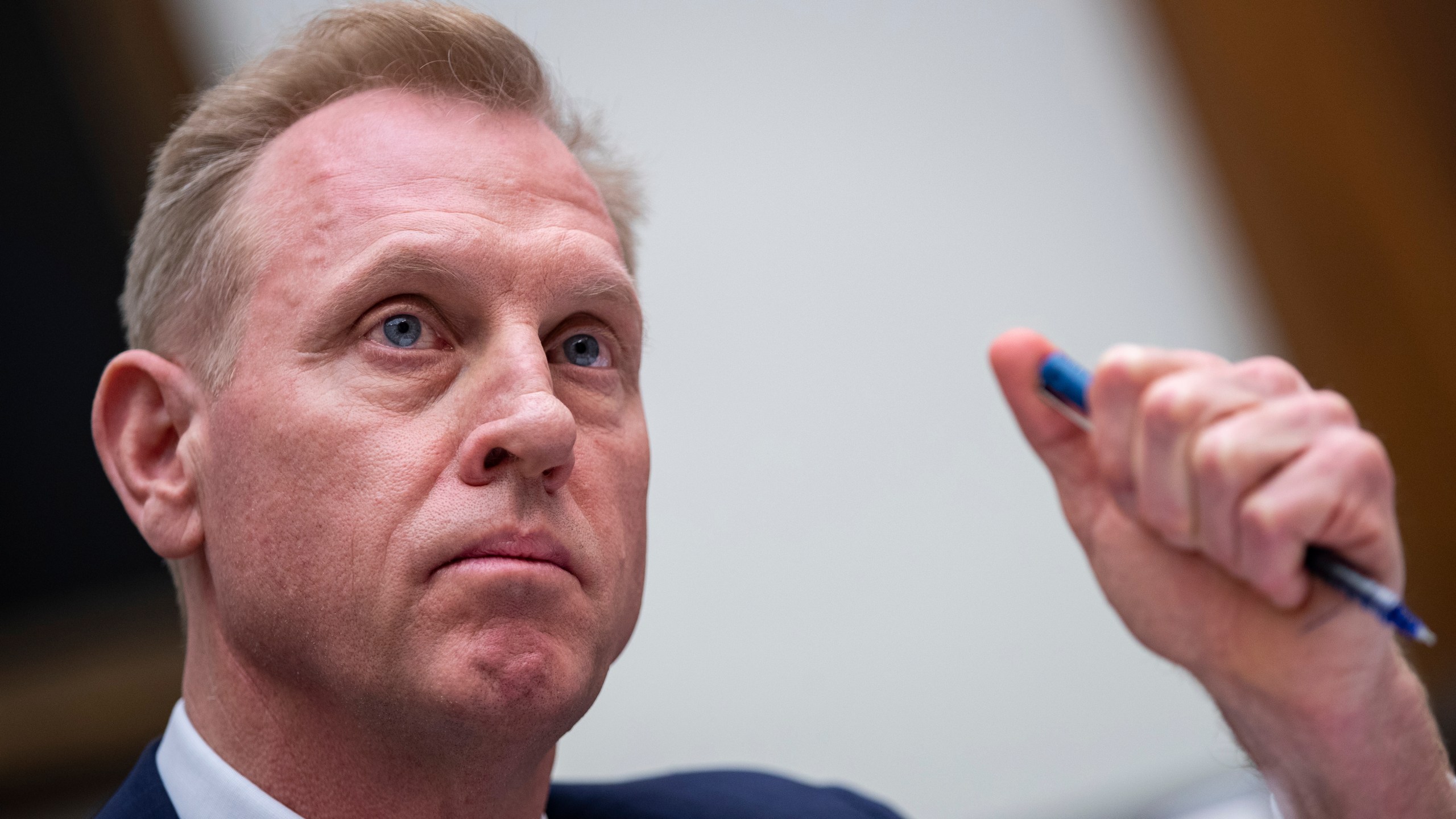 Acting Secretary of Defense Patrick Shanahan testifies during a House Armed Services Committee hearing regarding the fiscal year 2020 National Defense Authorization Budget Request from the Department of Defense on March 26, 2019. (Credit: Drew Angerer/Getty Images)