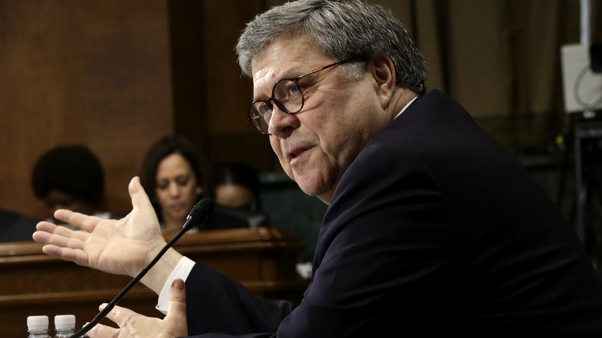 U.S. Attorney General William Barr testifies before the Senate Judiciary Committee May 1, 2019. (Credit: Alex Wong/Getty Images)