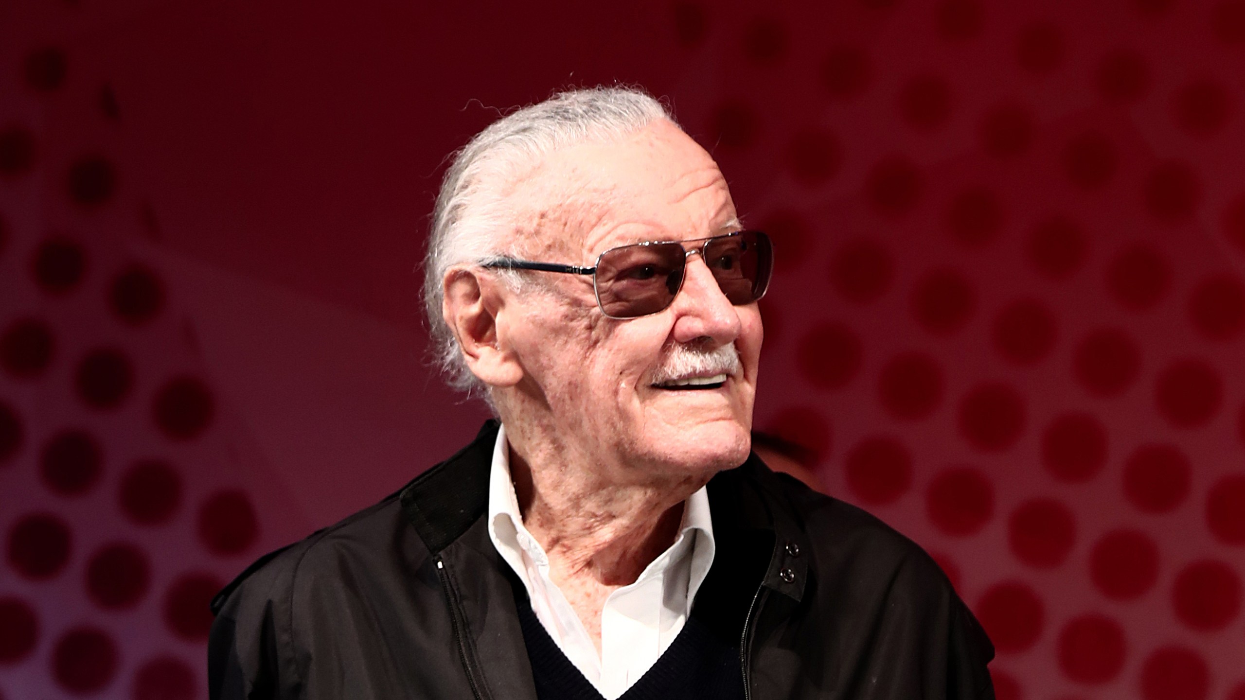 Stan Lee attends a talk show during the Tokyo Comic Con in Chiba, a suburb of Tokyo, on Dec. 2, 2016. (Credit: BEHROUZ MEHRI/AFP/Getty Images)