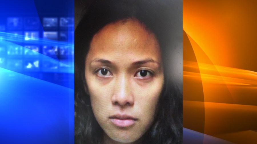 Faalele Patea, 25, of Moreno Valley, pictured in a photo released by the Hemet Police Department following her arrest on May 1, 2019.