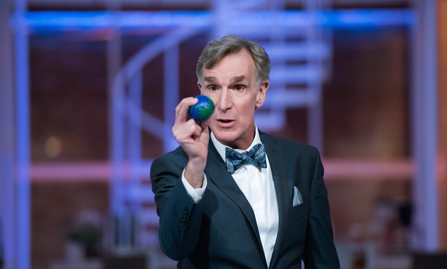 Bill Nye Appears on the Netflix series, "Bill Nye Saves the World." (Credit: Bunim-Murray Productions via CNN)